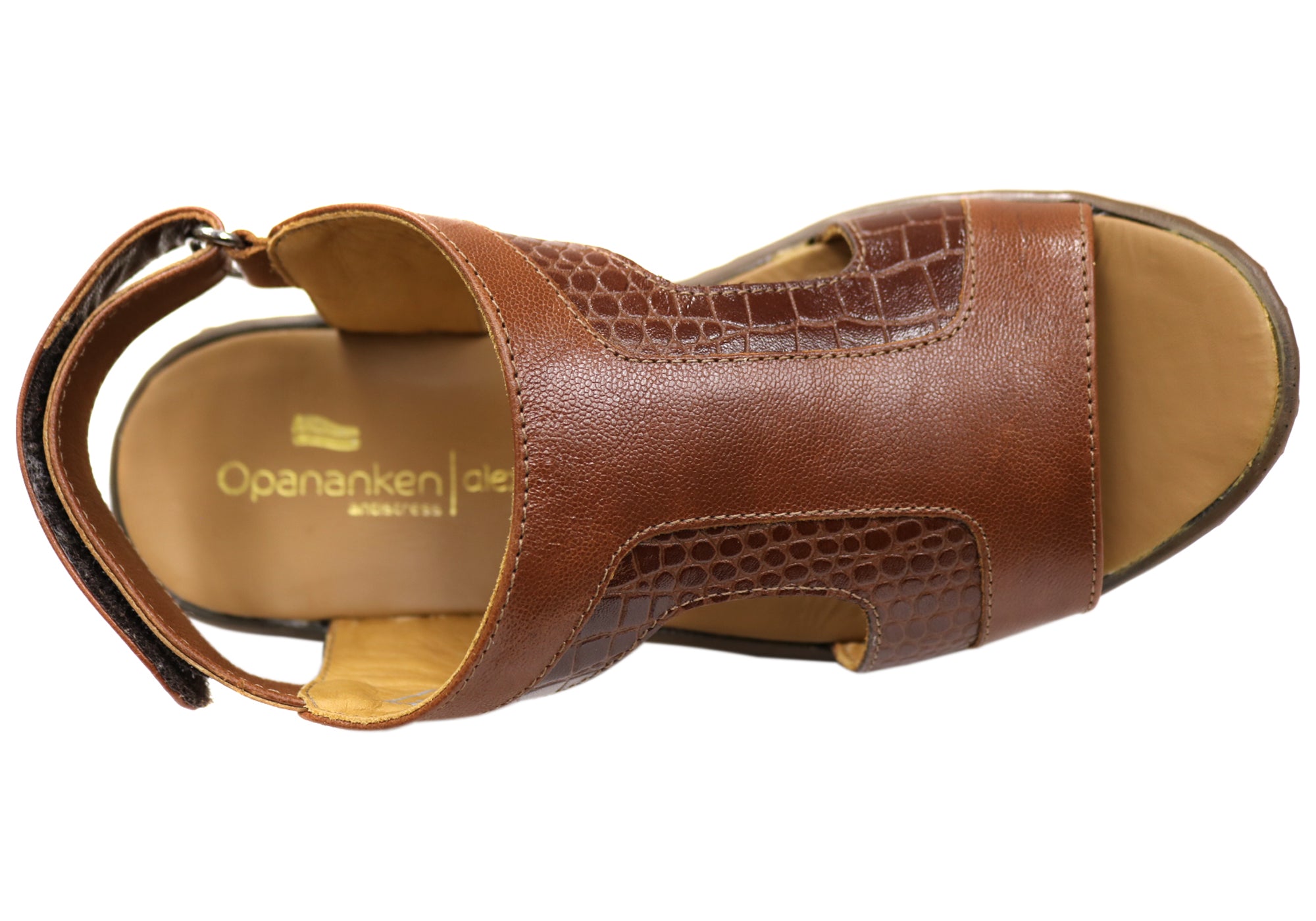 Opananken Dallas Women's Comfortable Brazilian Leather Sandals - Stylish & Supportive Summer Sandals for Walking, Travel & Beach Vacations