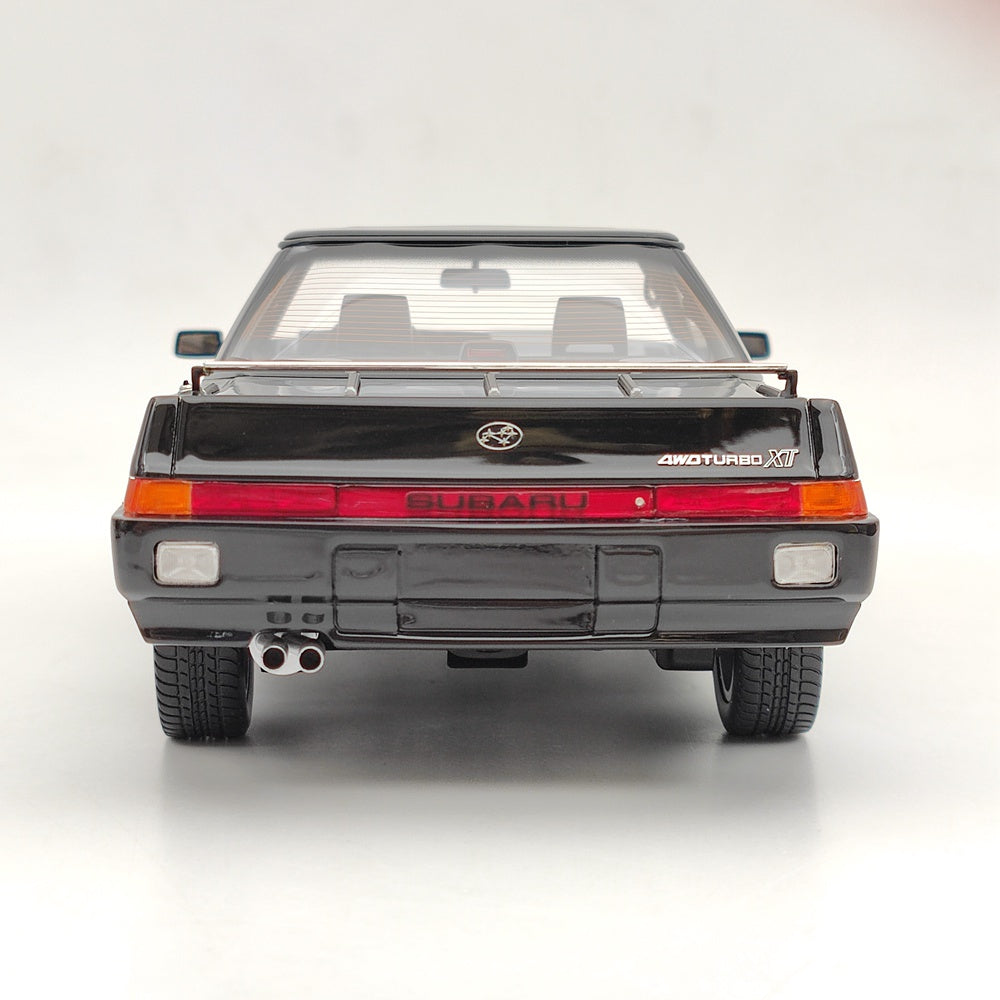 1/18 Scale Subaru XT Turbo 4WD 1985 Resin Model Car - Black Collectible Toy for Adults, Diecast Car Display Gift for Car Enthusiasts & Office Desk Decor