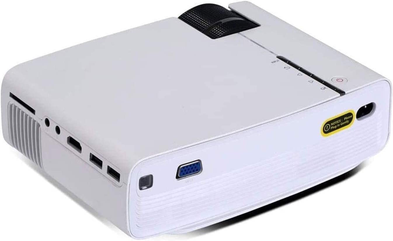 ONOTEC HD Mini LED Projector - 800x480P Resolution, Supports 1080P, Portable Home Theater & Office Projector for Movies, Gaming & Presentations | Perfect for Living Room, Bedroom & Outdoor Use