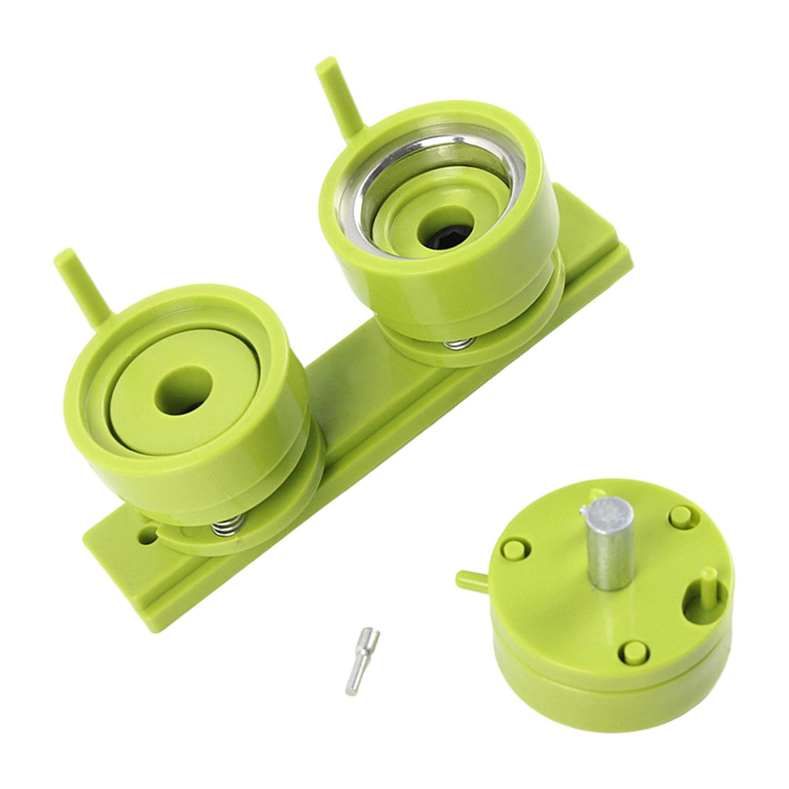 B Baosity 58MM Button Maker Machine Kit - DIY Badge Press & Punch Machine for Custom Pins, Buttons & Badges - Perfect for Crafts, Events, Promotions & School Projects