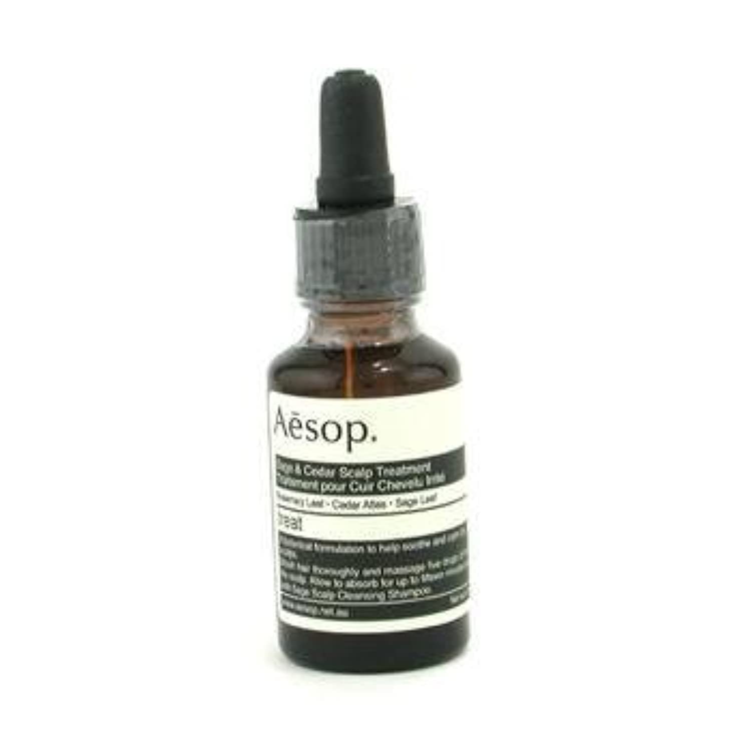 Aesop Sage and Cedar Scalp Treatment for Dry & Itchy Scalp - 0.81 oz | Natural Hair Care for Men & Women | Perfect for Daily Scalp Hydration & Soothing Irritation
