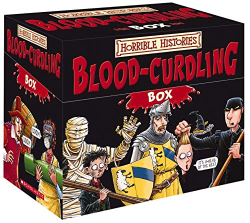 Horrible Histories Blood-Curdling Box - Scary Historical Stories Collection for Kids - Perfect for Halloween Gifts & Educational Classroom Activities