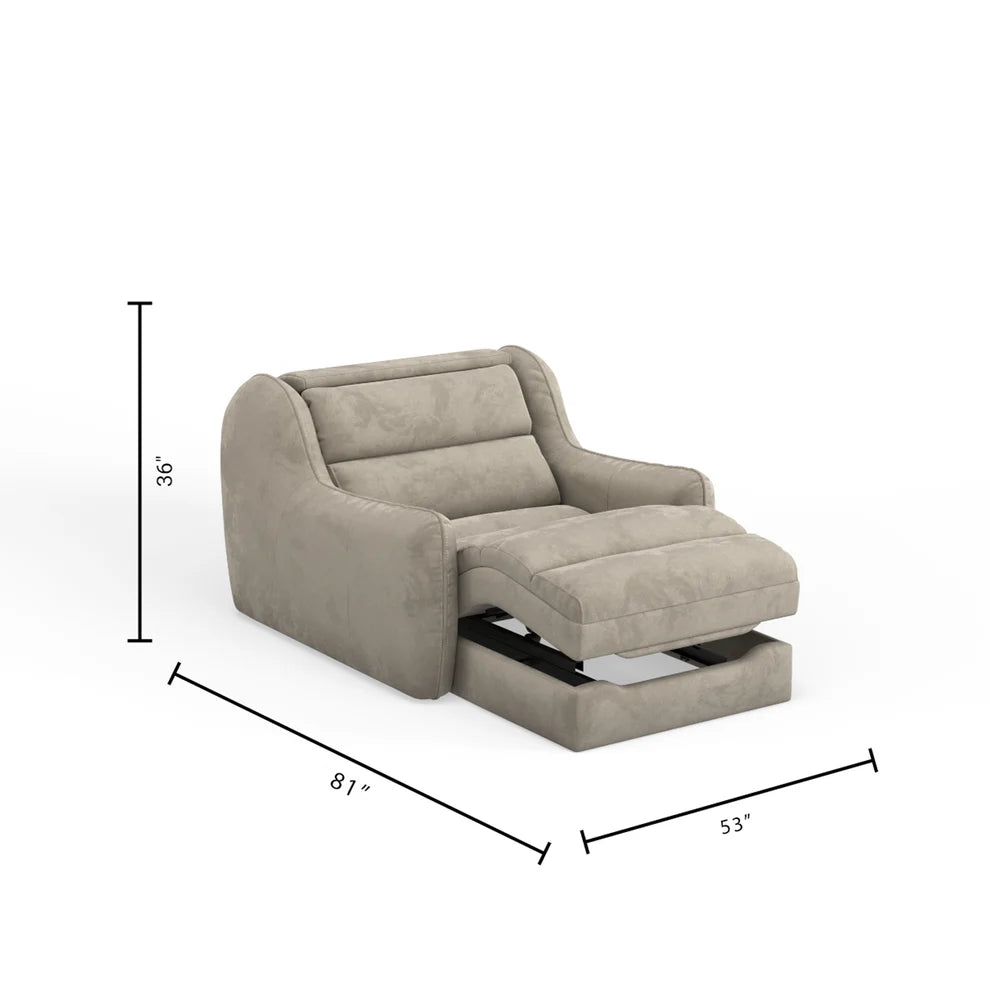 Enfinity Lounger™ Collection - Premium Comfort Lounge Chair for Living Room, Bedroom & Patio - Modern Accent Furniture for Relaxing & Reading