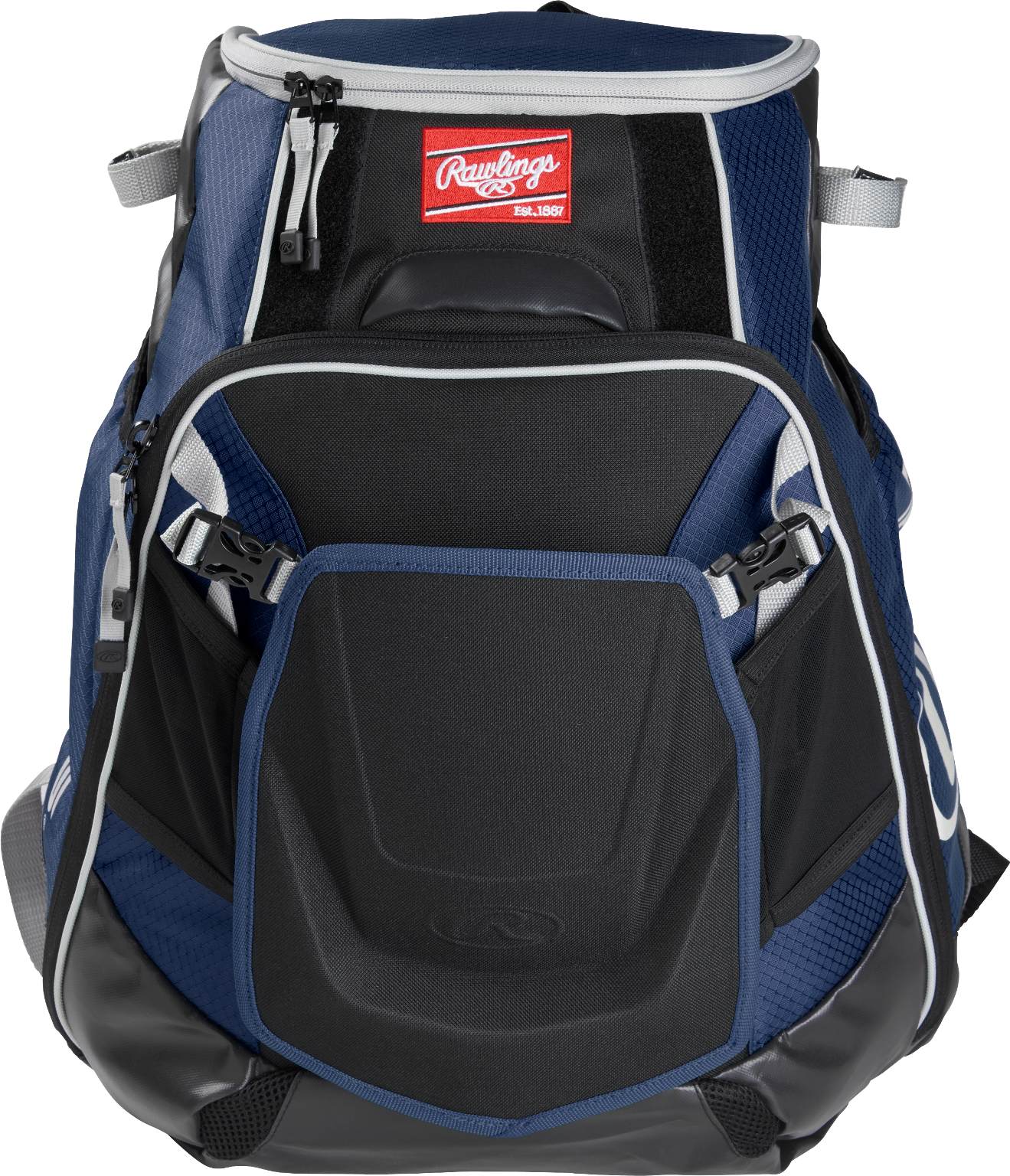 Rawlings Velo Backpack - Lightweight Durable Baseball Backpack for Players & Coaches - Perfect for Training, Games & Travel