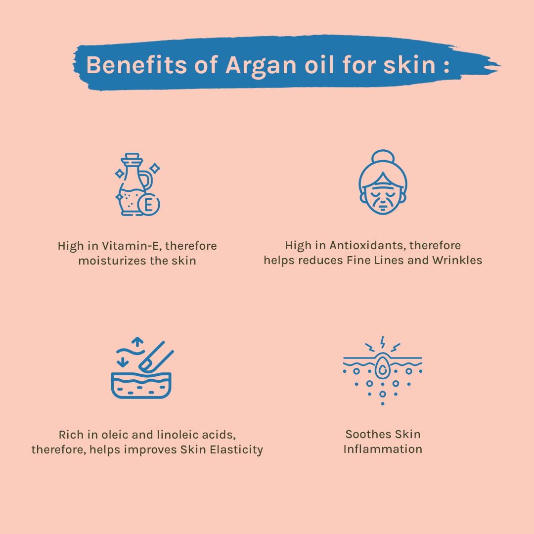 Tattvalogy Moroccan Argan Oil - Certified Organic, Unbleached & Unrefined Hair & Skin Treatment | Non-Sticky, Chemical-Free Pure Argan Oil in Glass Bottle (15ml) | For Hair Growth, Scalp Care & Skin Hydration | Perfect for Daily Hair Serum & Night Skin Routine