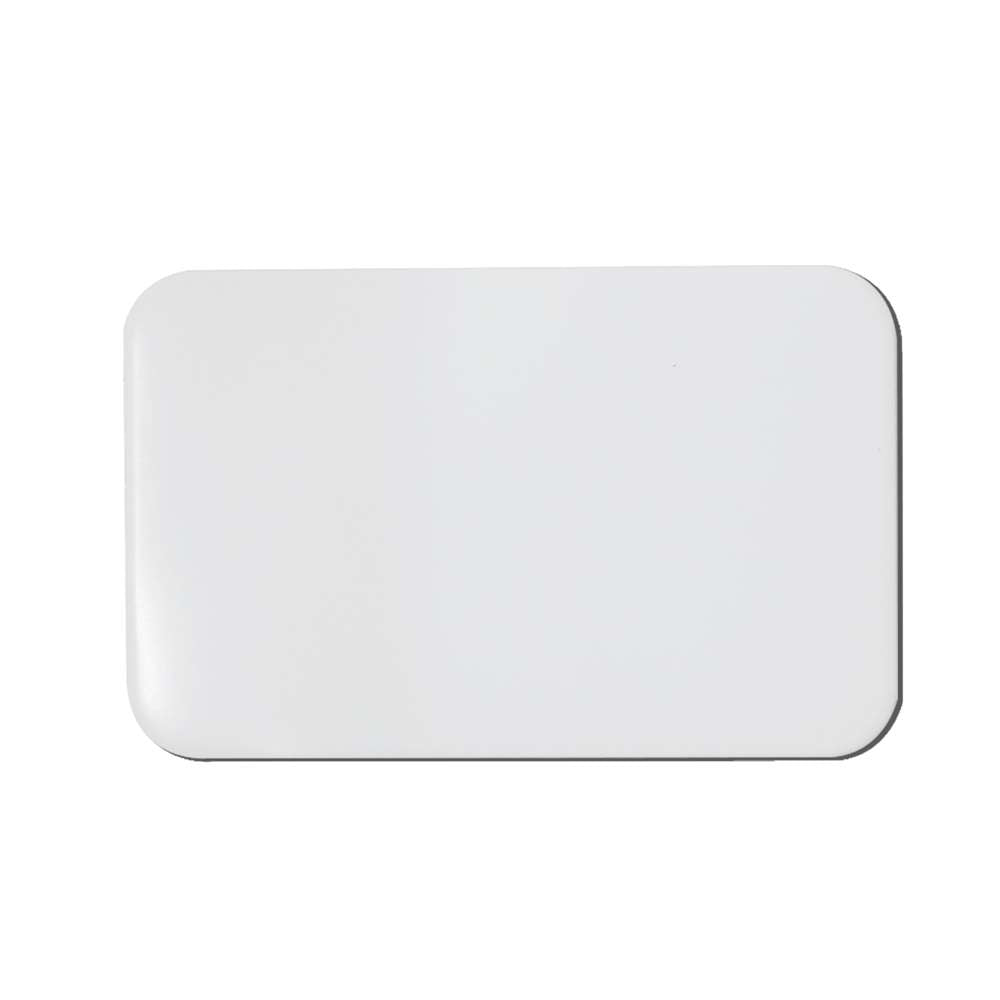 Alucoworld 4mm Matte White Aluminum Panel 4000x1220mm (AL 6037) - Durable Cladding for Building Facades & Interior Design