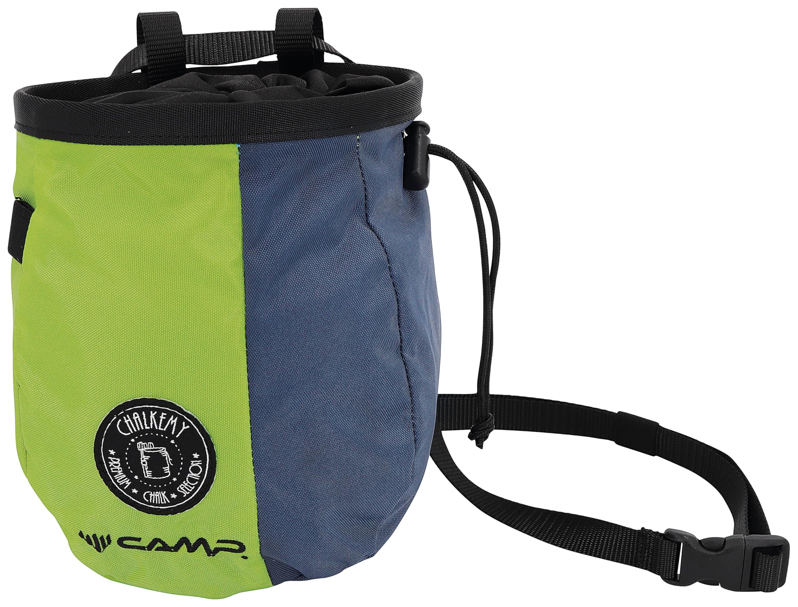 CAMP Patabang Chalk Bag for Rock Climbing & Bouldering - Lightweight Chalk Pouch with Belt Loop - Perfect for Gym Training & Outdoor Adventures