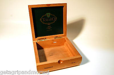 Carlos Torano 1916 Wooden Cigar Box - Premium Humidor for Cigar Aficionados | Perfect for Home, Office & Gifting
