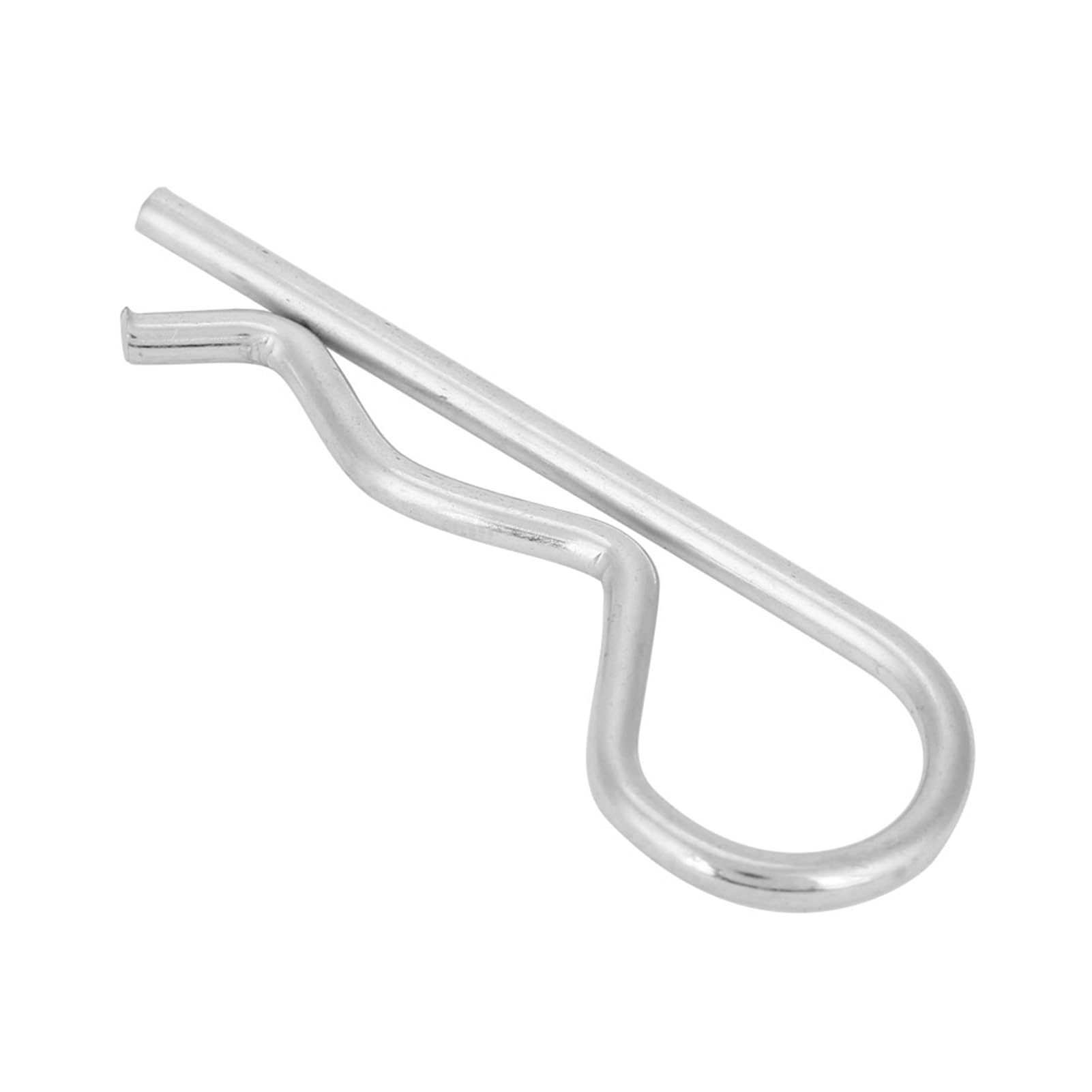 10Pcs High-Quality Zinc B-Type Cotter Pins - Tractor Pin Clips Fastener Assortment with Hitch Spring Clips & Hair Pins (#3 Size) - Perfect for Farm Equipment, Automotive, and Machinery Repairs