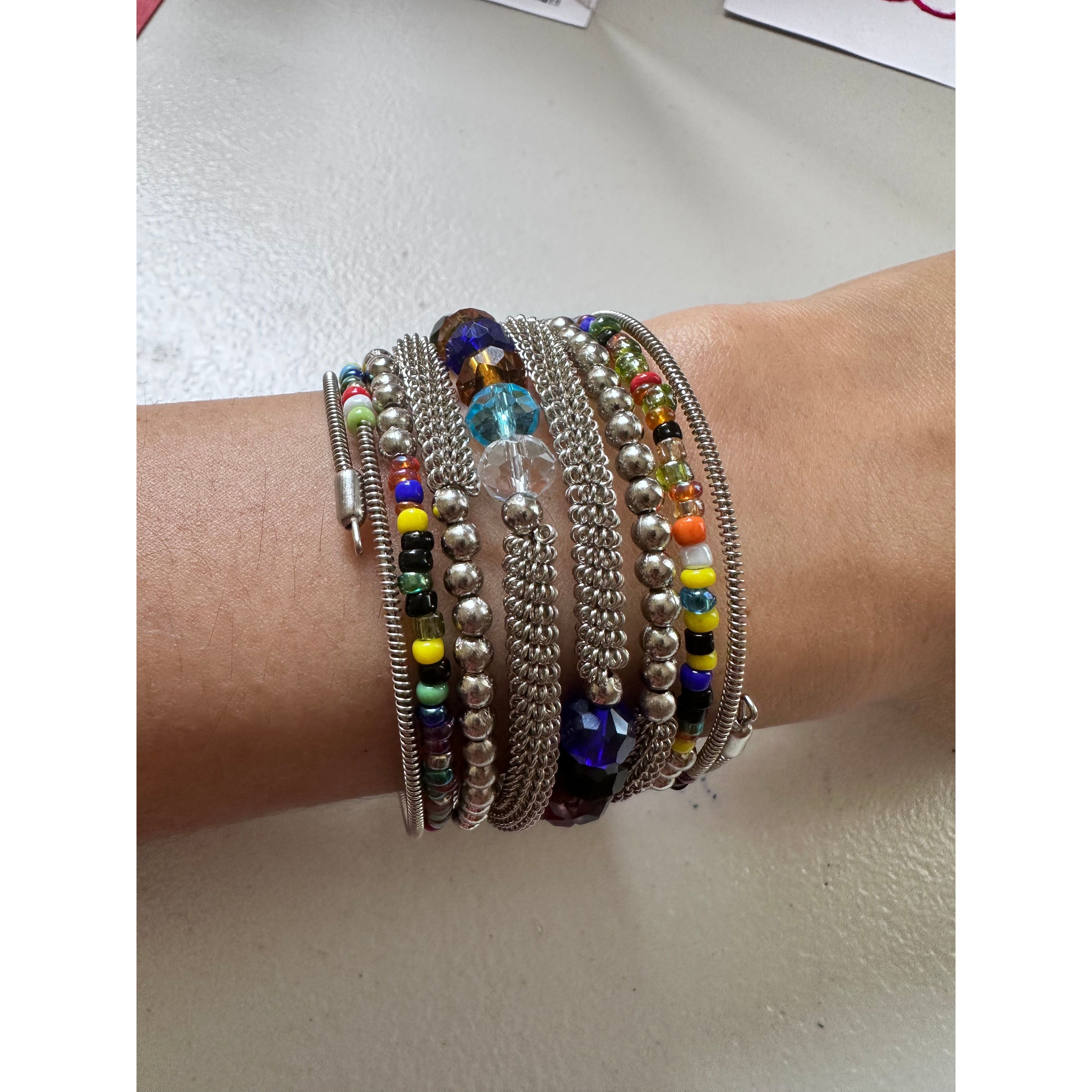 Stylish Adjustable Wrap Bracelet for Women - Boho Chic Beaded Handmade Jewelry - Perfect for Casual Wear, Layering & Gift Giving