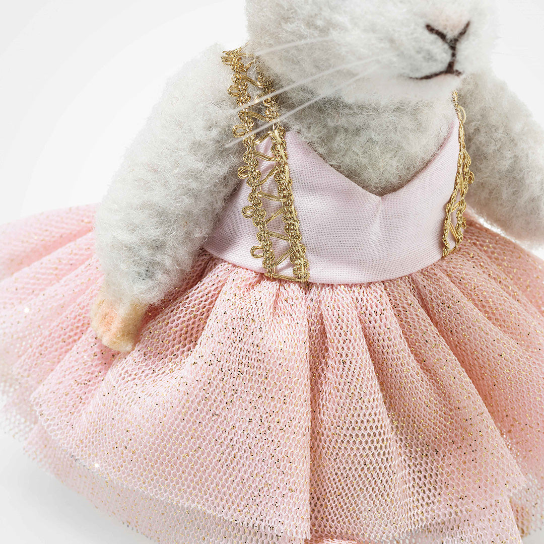 Exquisite Limited Edition Ballerina Mouse Christmas Ornament - Handcrafted Holiday Decor for Tree, Gift, or Collectible Display
