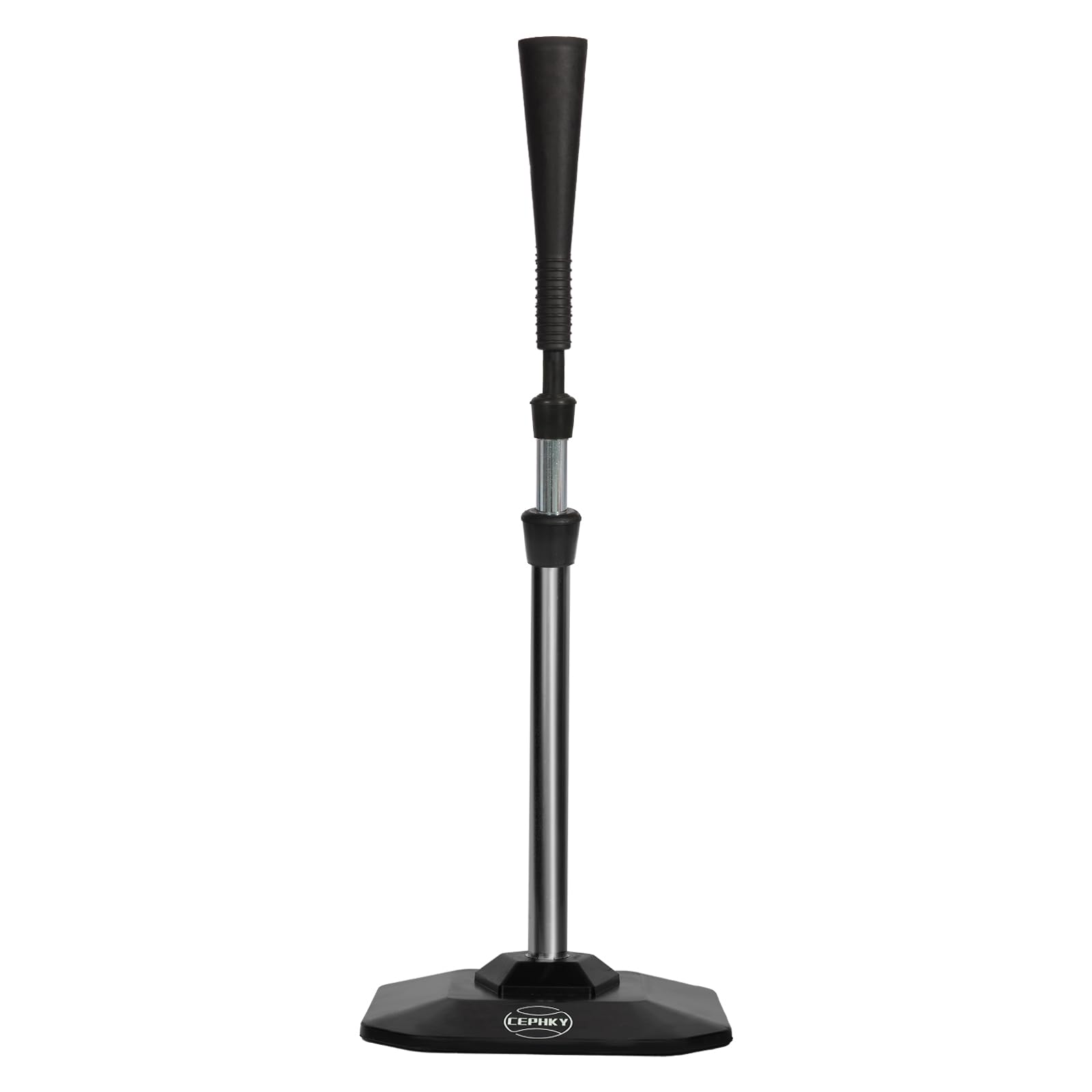 Adjustable Baseball Batting Tee for Kids & Adults - Portable Hitting Tee with Weighted Base (24