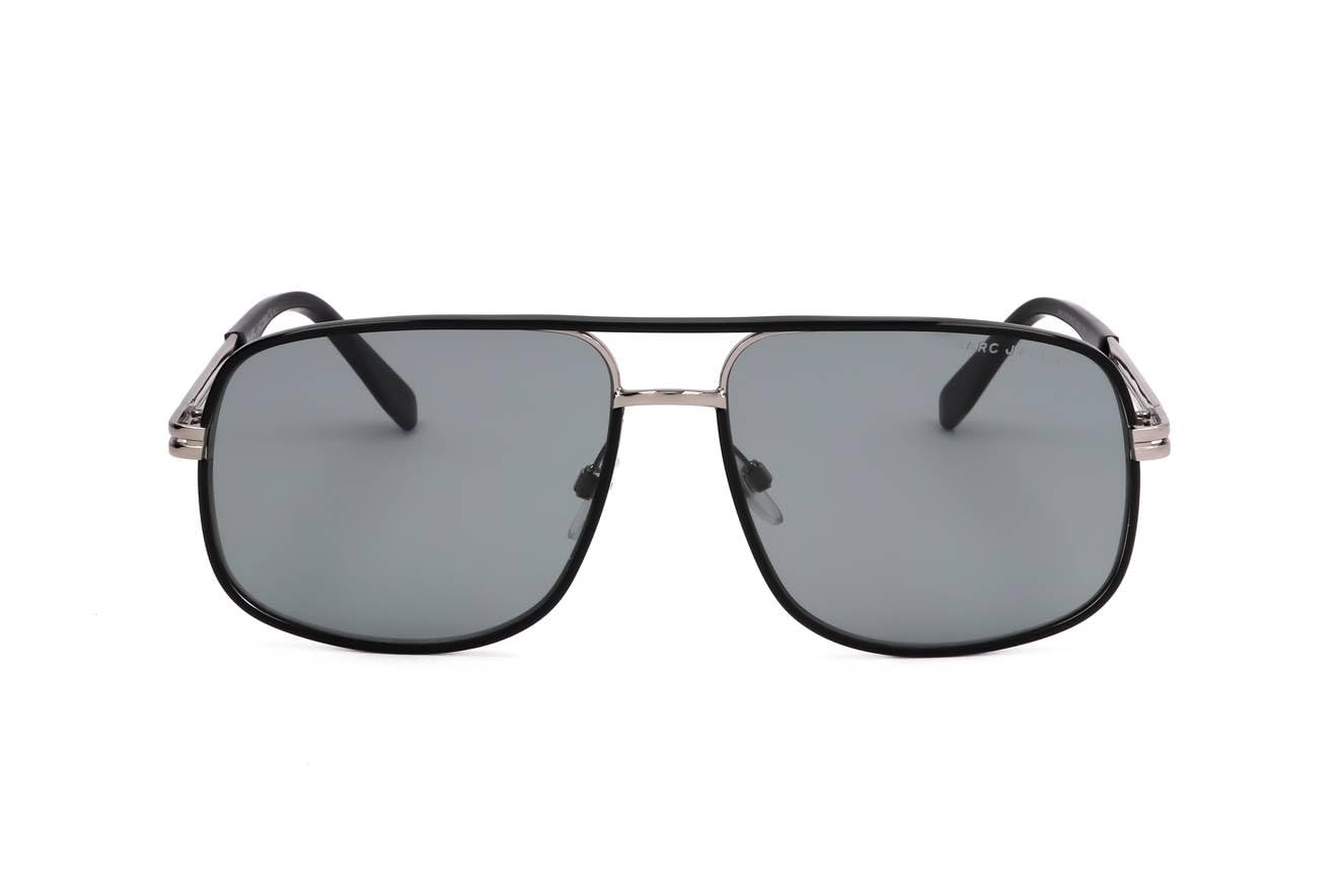 Marc Jacobs Men's Marc 470/S Square Sunglasses - UV Protection Polarized Lenses for Driving, Outdoor & Fashion Use
