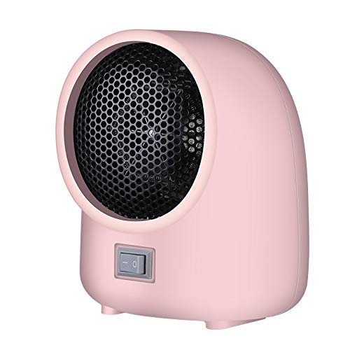 LYLY Portable Electric Heater Fan - Mini Desktop Space Heater with Adjustable Temperature for Home, Office, Bedroom - Fast Heating & Energy Efficient Winter Warmer (Red) | Perfect for Indoor Use, Small Rooms & Personal Workspace Heating