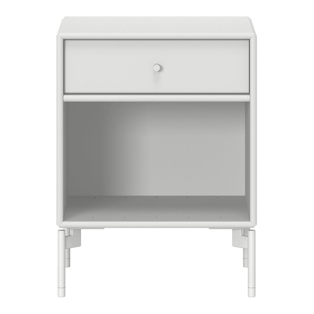 Modern Wood Nightstand with Drawer - Bedside Table for Bedroom, Living Room, or Office - Perfect for Storing Books, Lamps & Essentials