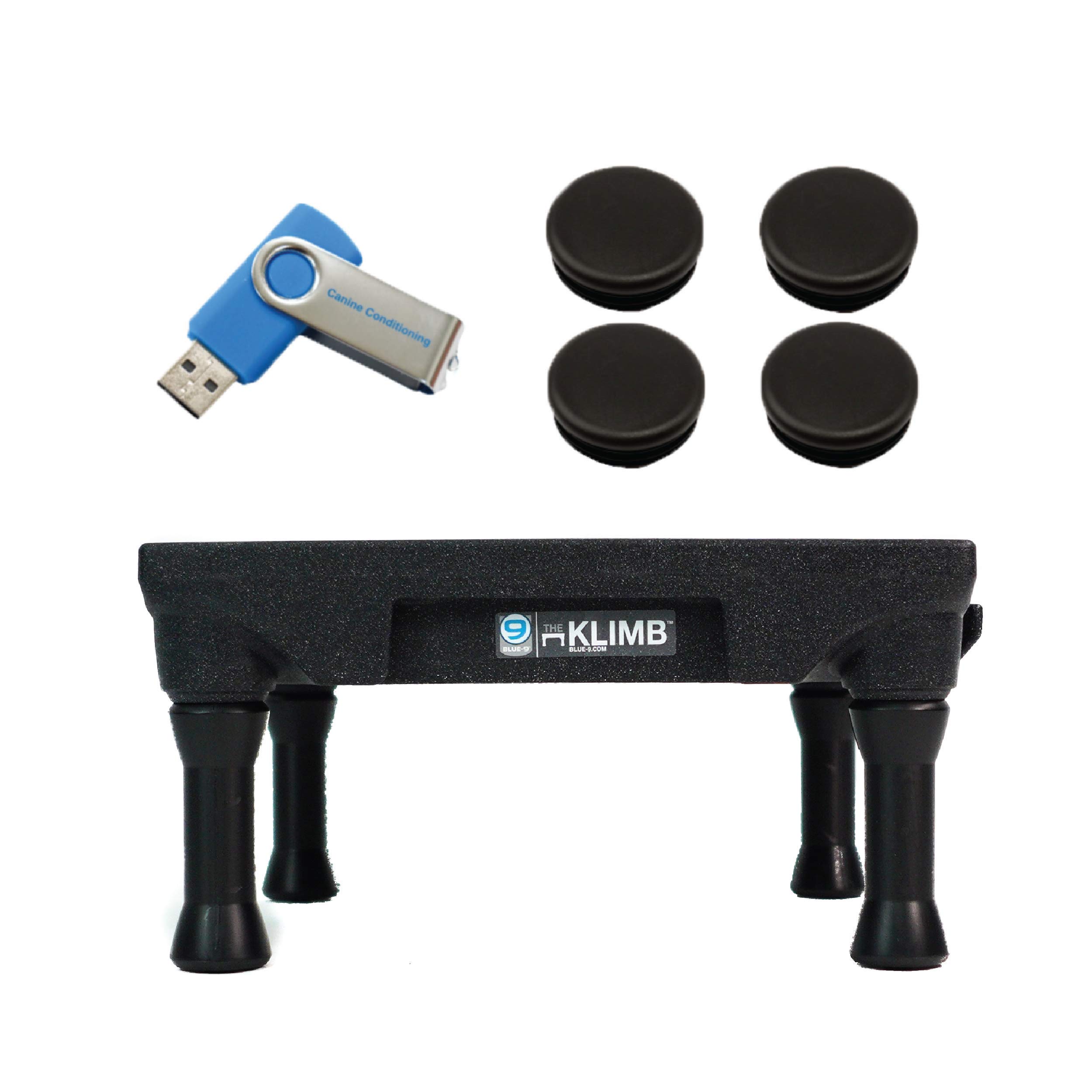 Blue-9 KLIMB Dog Training Kit - Professional Agility Platform & Accessories for Obedience Training | Perfect for Home Practice & Competition Preparation