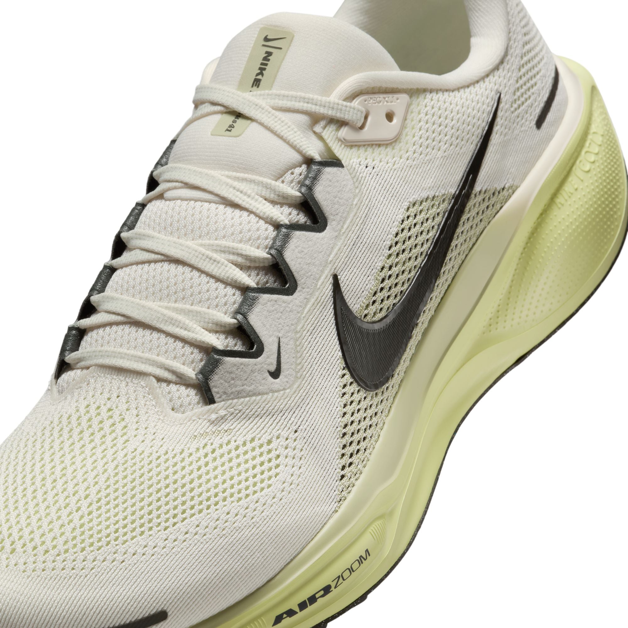 Nike Men's Pegasus 41 Running Shoes - Pale Ivory/Sequoia Limelight Olive Aura (Size 109) | Lightweight Cushioned Sneakers for Jogging, Gym Workouts & Daily Wear
