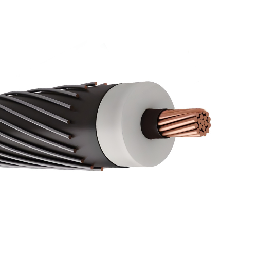 1 AWG 19 Strand Copper Primary UD Cable 12 AWG Full Neutral TR XLPE 100% 175 mil 15 kV - High Voltage Power Cable for Industrial, Utility, and Underground Electrical Distribution