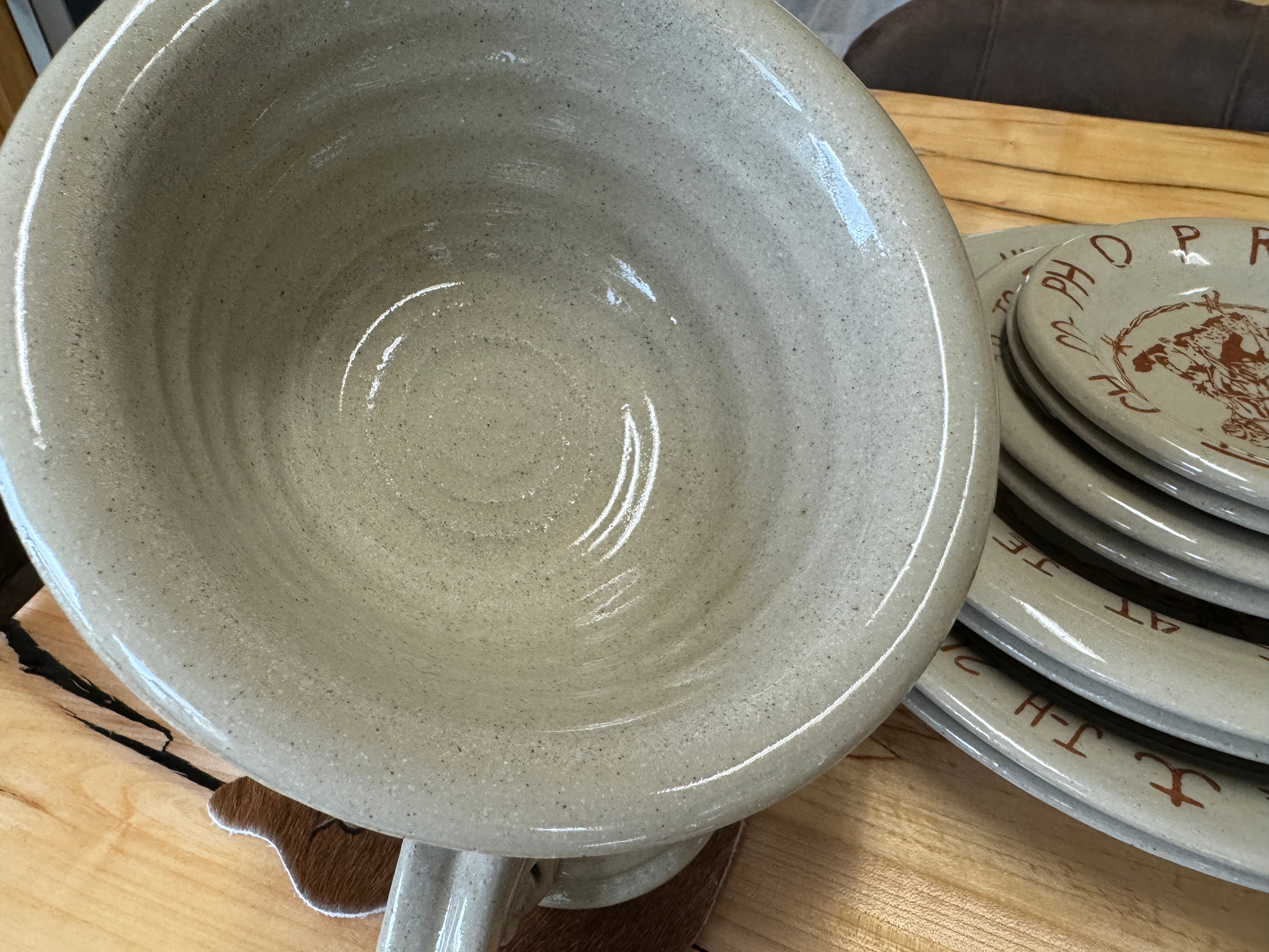 Blue Mountain Brands Ceramic Cereal Bowl - 16oz Porcelain Breakfast Bowl for Cereal, Soup, Salad - Perfect for Home, Office, or Restaurant Use