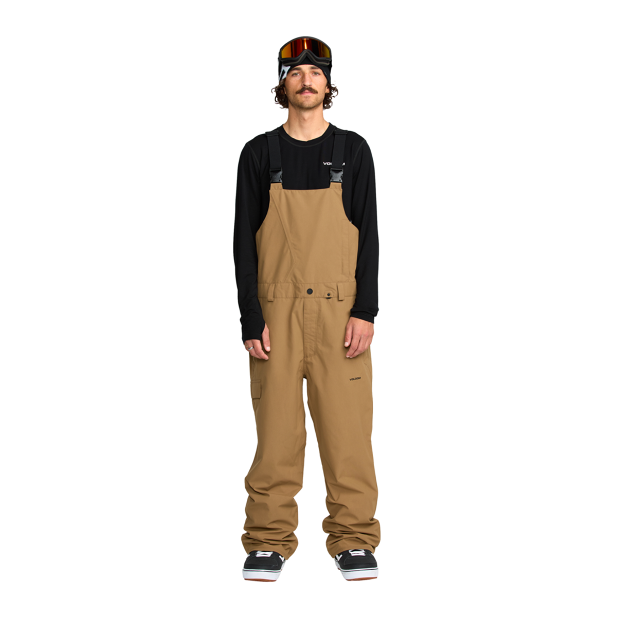 2026 SAMPLE Volcom V.CO Sparta Bib Overalls - Bronze | Durable & Stylish Men's Workwear for Outdoor Activities, Hiking & Casual Wear