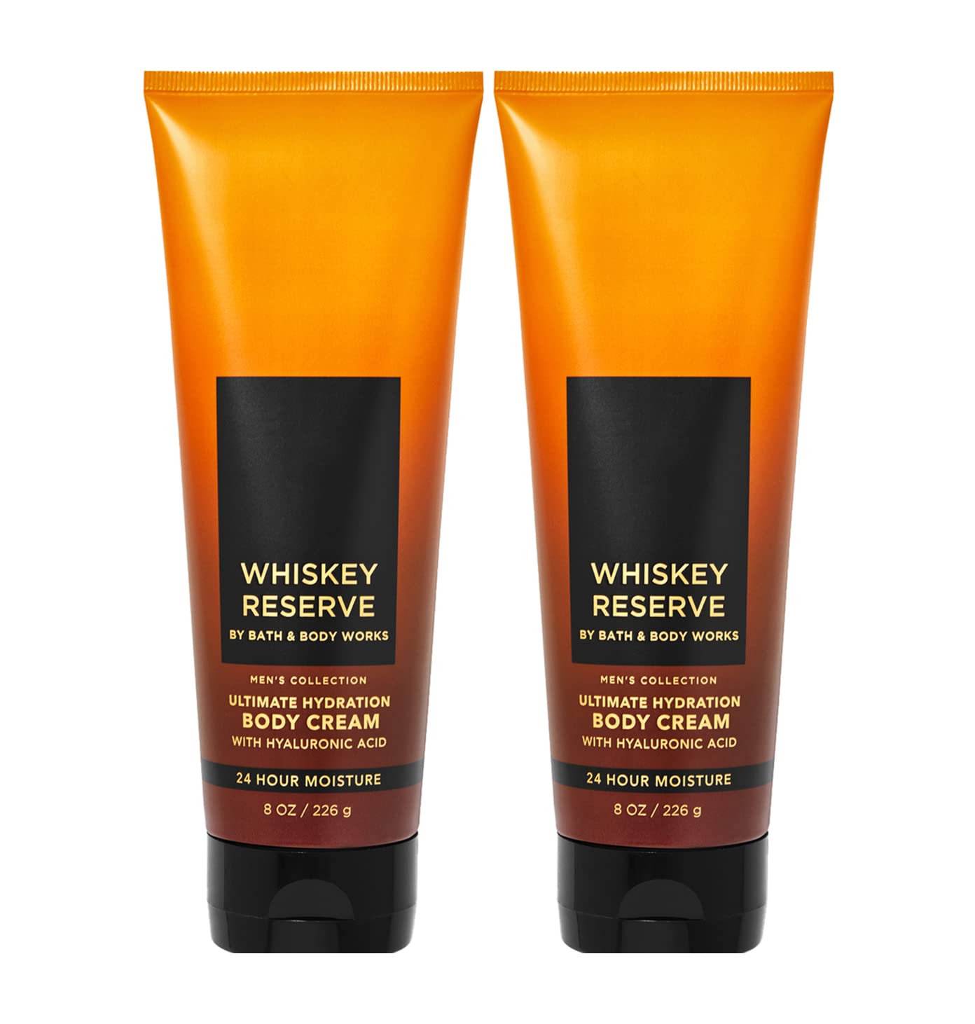 Bath and Body Works Men's Noir Ultra Shea Body Cream 8oz 2-Pack - Ultimate Hydration Moisturizer for Dry Skin | Perfect for Daily Use, Gym Recovery & Travel Skincare