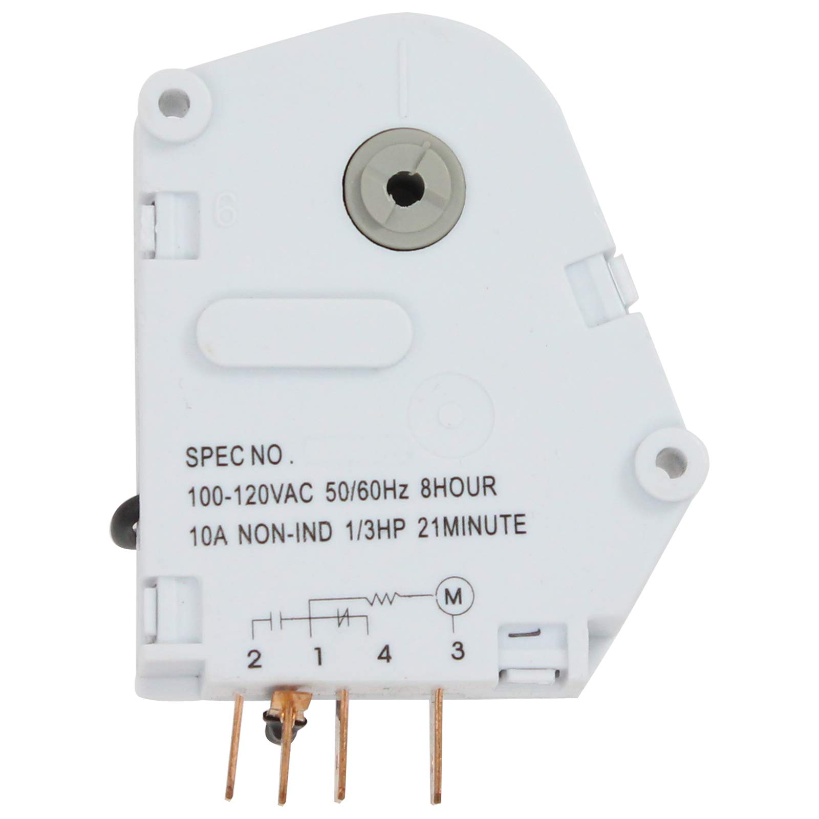 UpStart Components W10822278 Refrigerator Defrost Timer Replacement - Compatible with Whirlpool ET8CHMXKB05 & 482493 Models - Keep Your Fridge Running Smoothly for Fresh Food Storage
