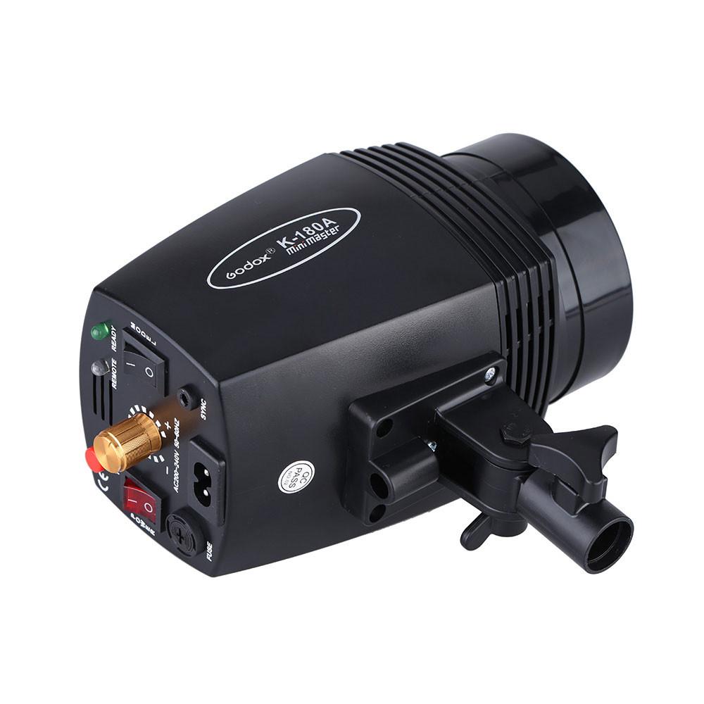 Godox Mini Master Series K 180A 180W Flash Strobe Head - Professional Studio Lighting for Photography & Videography - Perfect for Portraits, Product Shoots, and Indoor Events