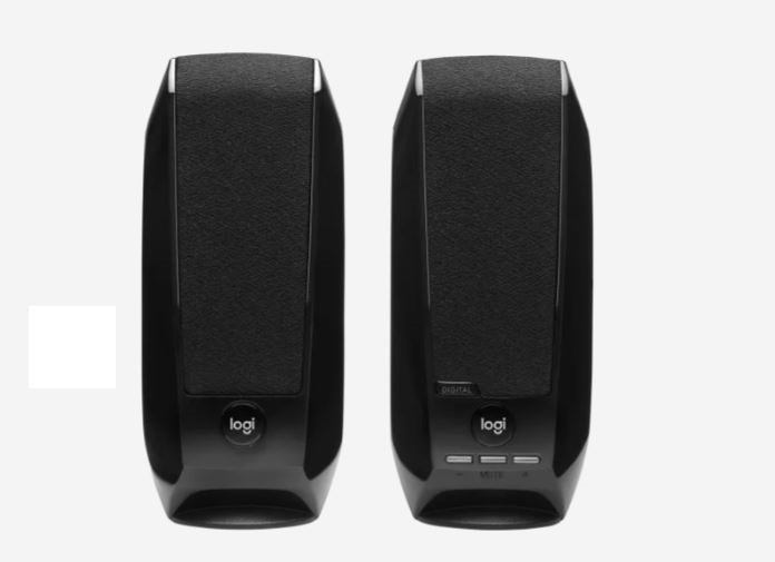 Logitech S150 USB Stereo Speakers with Clear Sound for PC, Laptop, Desktop - Perfect for Home Office, Gaming & Music Listening