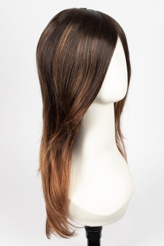 Amanda Synthetic Wig with Mono Top for Women - Natural Looking Heat Resistant Hairpiece for Daily Wear, Cosplay & Special Occasions