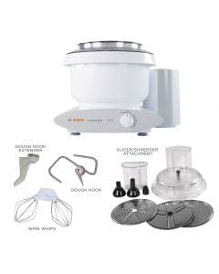 Bosch MUM6N10UC Universal Plus Kitchen Mixer - Powerful 1000W Stand Mixer for Baking, Dough Kneading & Food Prep - Perfect for Home Bakers & Professional Chefs - Ideal for Cakes, Cookies, Bread & Pastries