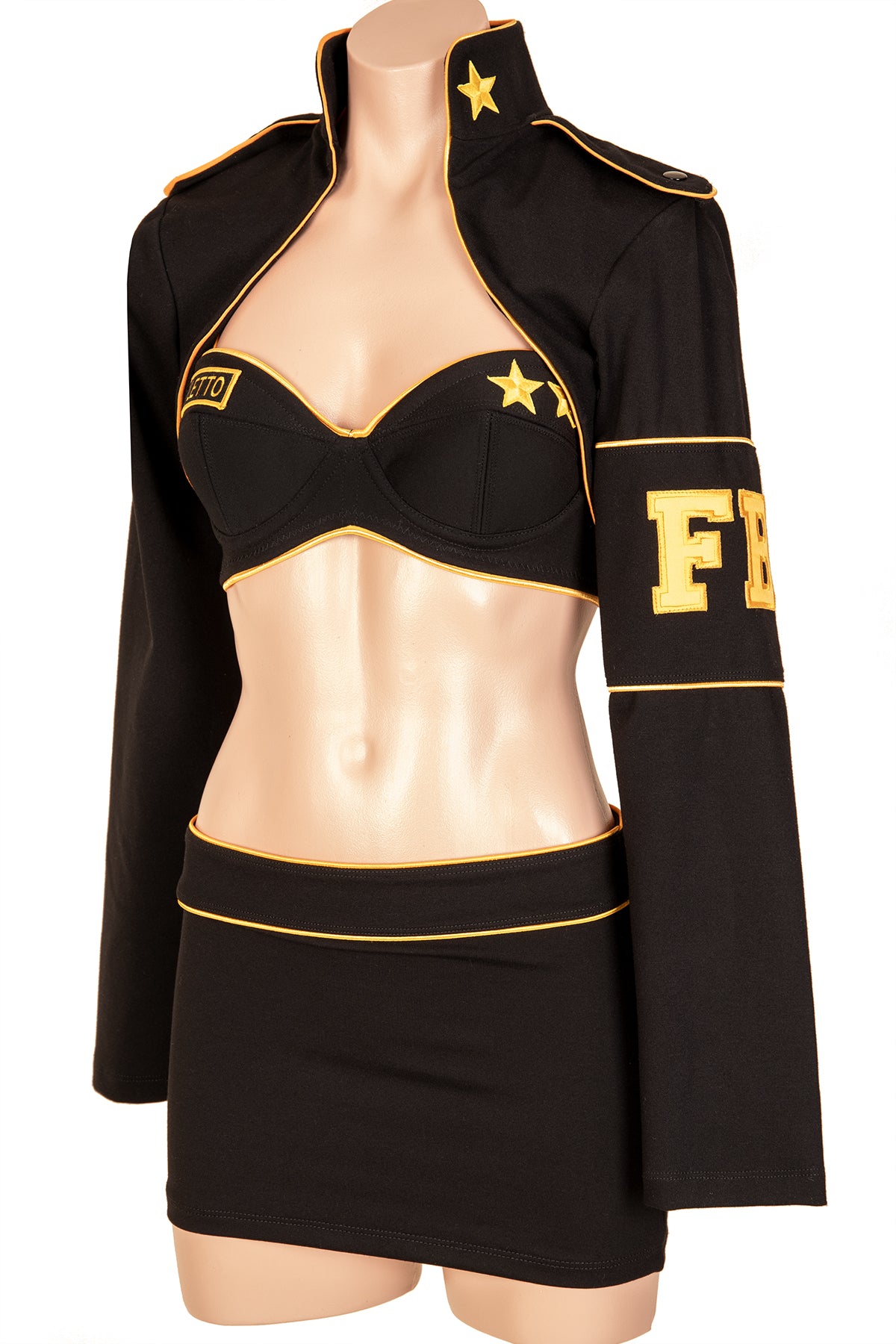 FBI Bolero Jacket - Authentic FBI-Inspired Outerwear for Men & Women | Perfect for Cosplay, Halloween, and FBI-Themed Events