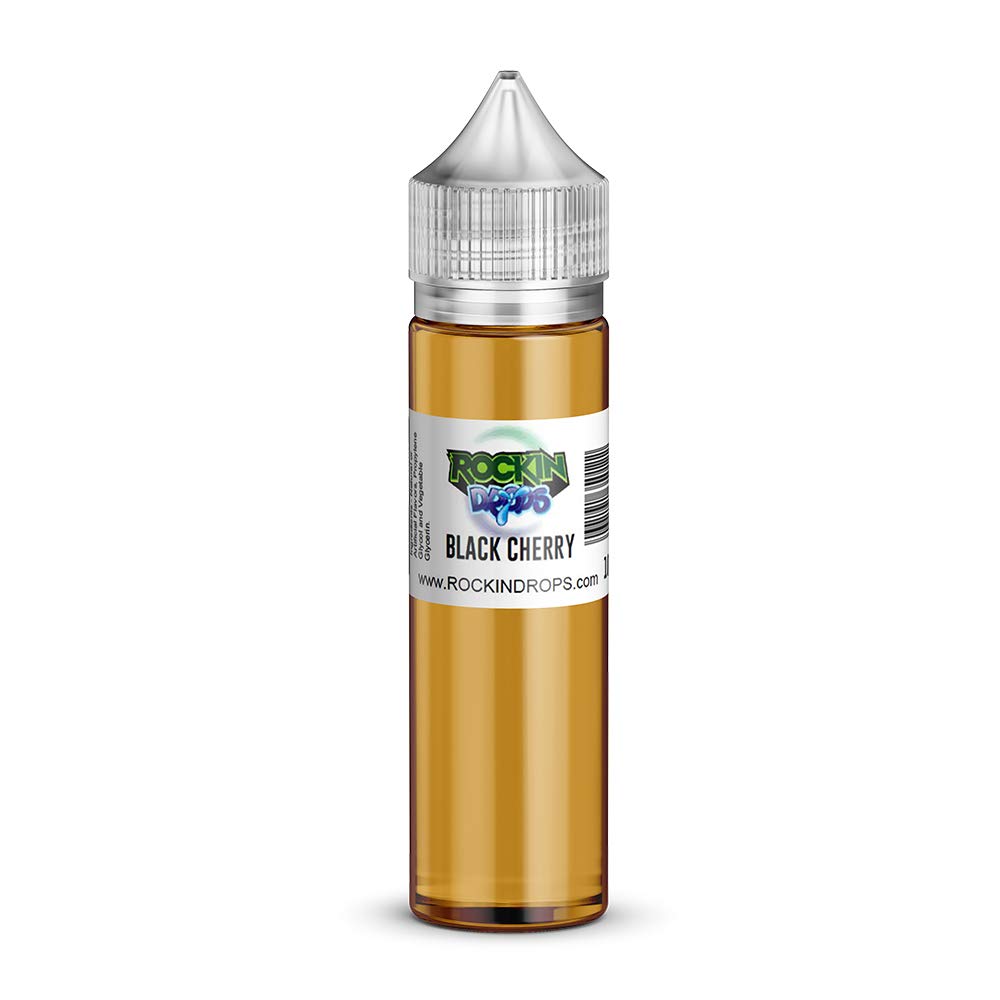 RockinDrops BLACK CHERRY Food Flavoring Concentrate (30ml) - Premium Baking & Beverage Flavor Enhancer for Cakes, Cocktails & DIY Drinks