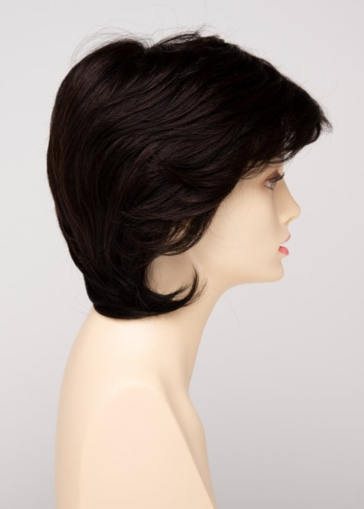 Premium Human Hair & Synthetic Blend Wig with Mono Top - Natural Look & Comfort for Daily Wear, Cosplay, and Special Occasions