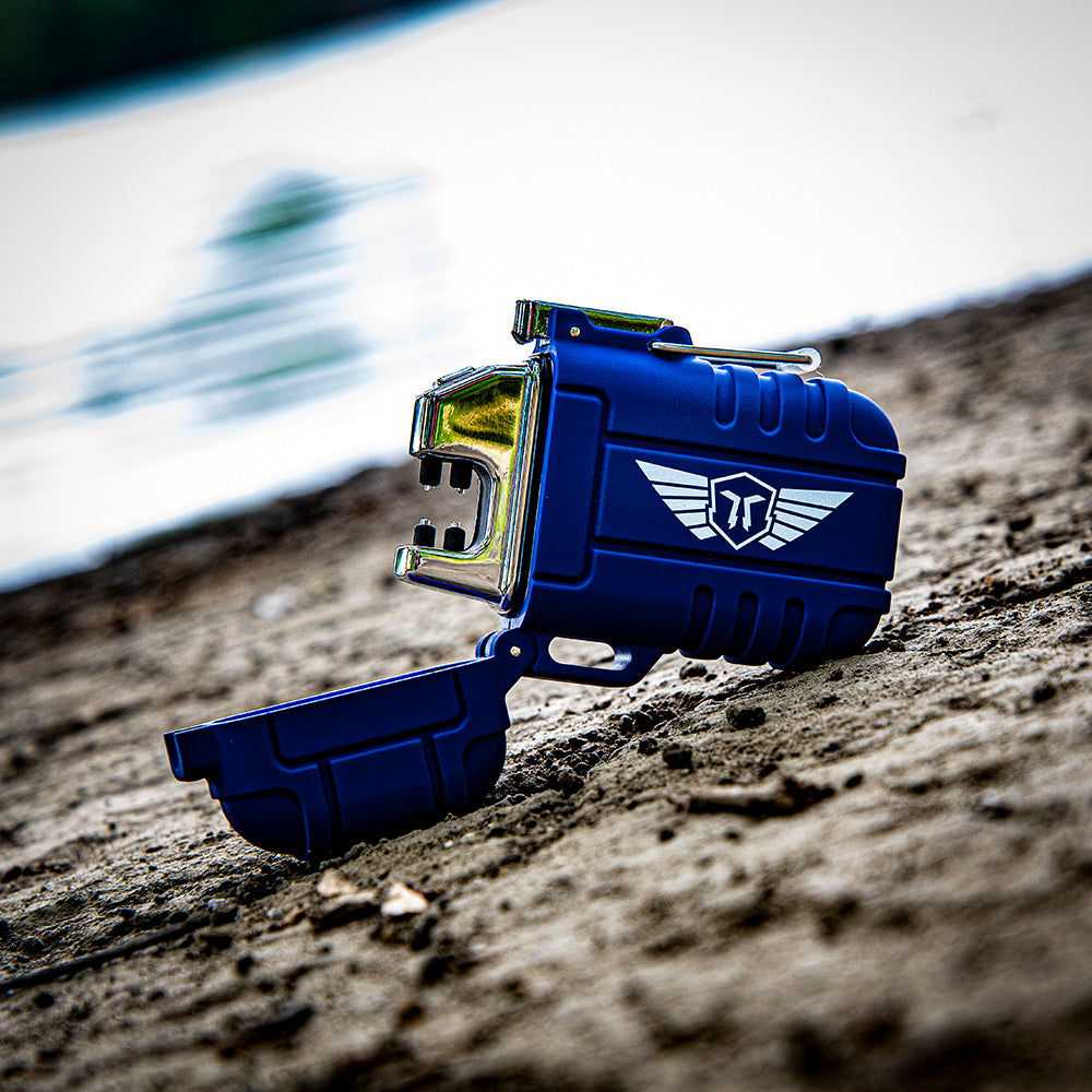 Stealth Angel Arc Lighter - USB Rechargeable Windproof Plasma Lighter for Outdoor Camping, Hiking, Survival Gear & Everyday Use