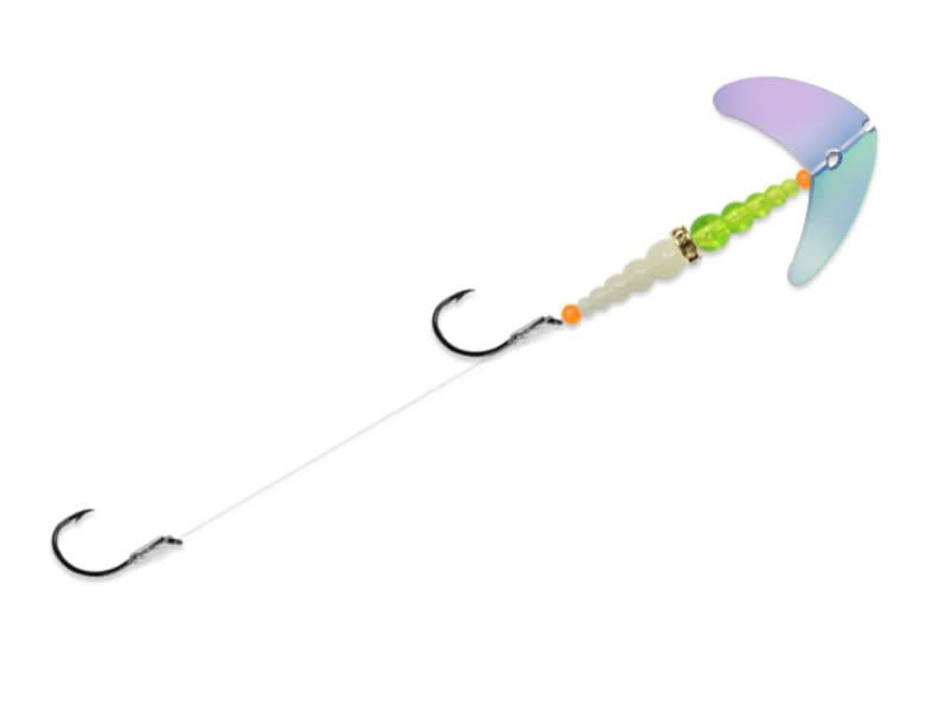 Mack’s Lure Double Whammy® Walleye Fishing Lure - Premium Walleye Bait for Freshwater Fishing - Perfect for Trolling, Casting, and Jigging in Lakes and Rivers