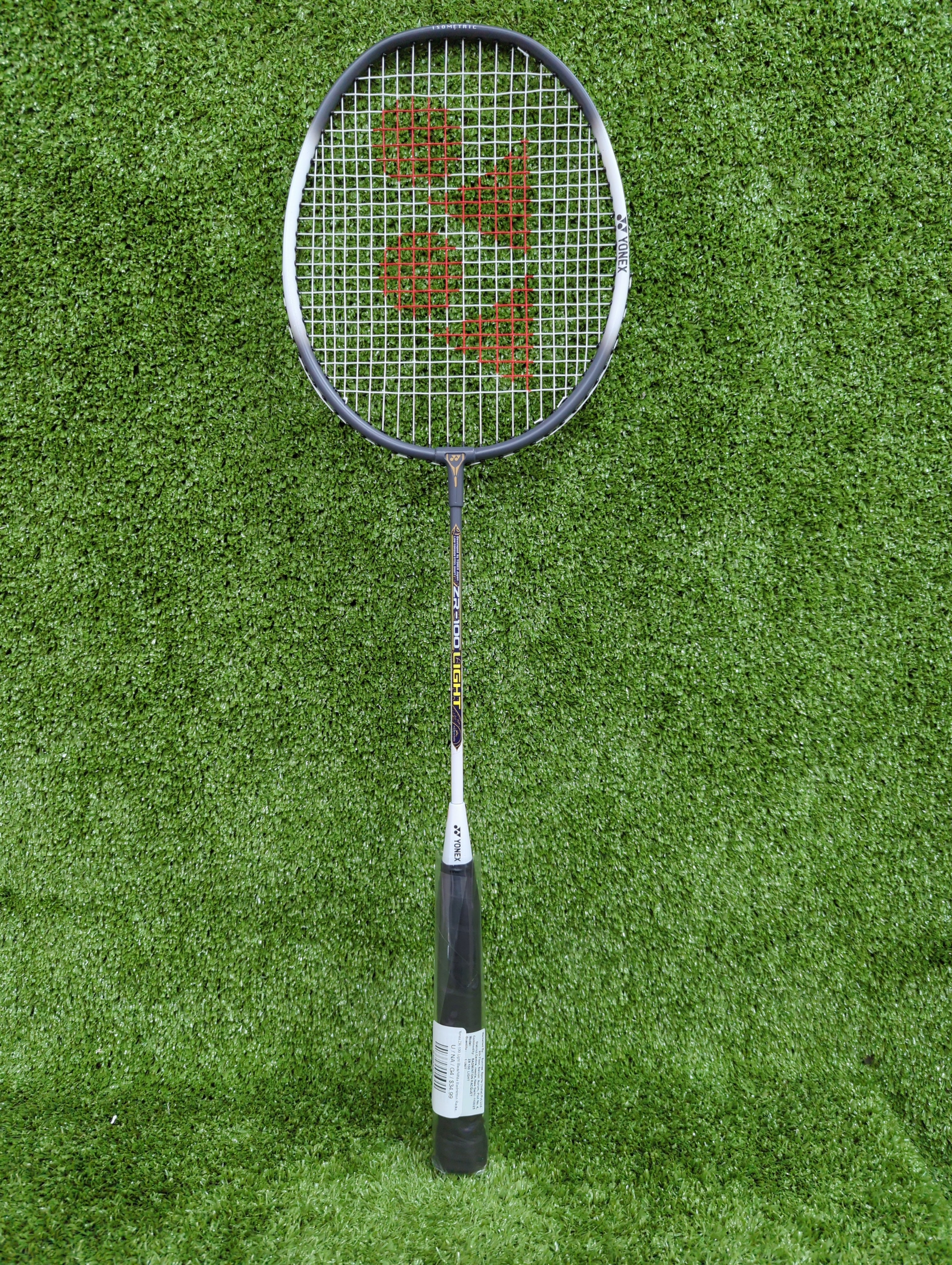Yonex ZR 100 Light Black/White Badminton Racket - Prestrung Professional Racquet for Advanced Players | Perfect for Tournaments & Training | Made in India