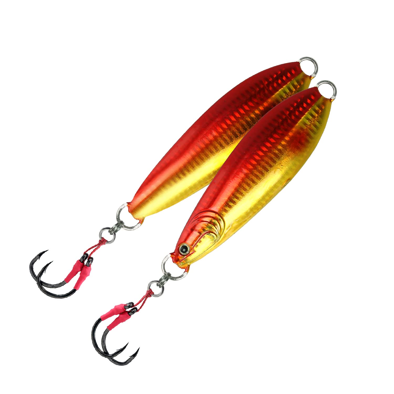 FishLab CSP Carnada Slow Pitch Jig Flutter Sinking Bait - Premium Saltwater Fishing Lures for Bass, Snapper & Grouper - Ideal for Offshore & Deep Sea Fishing Adventures