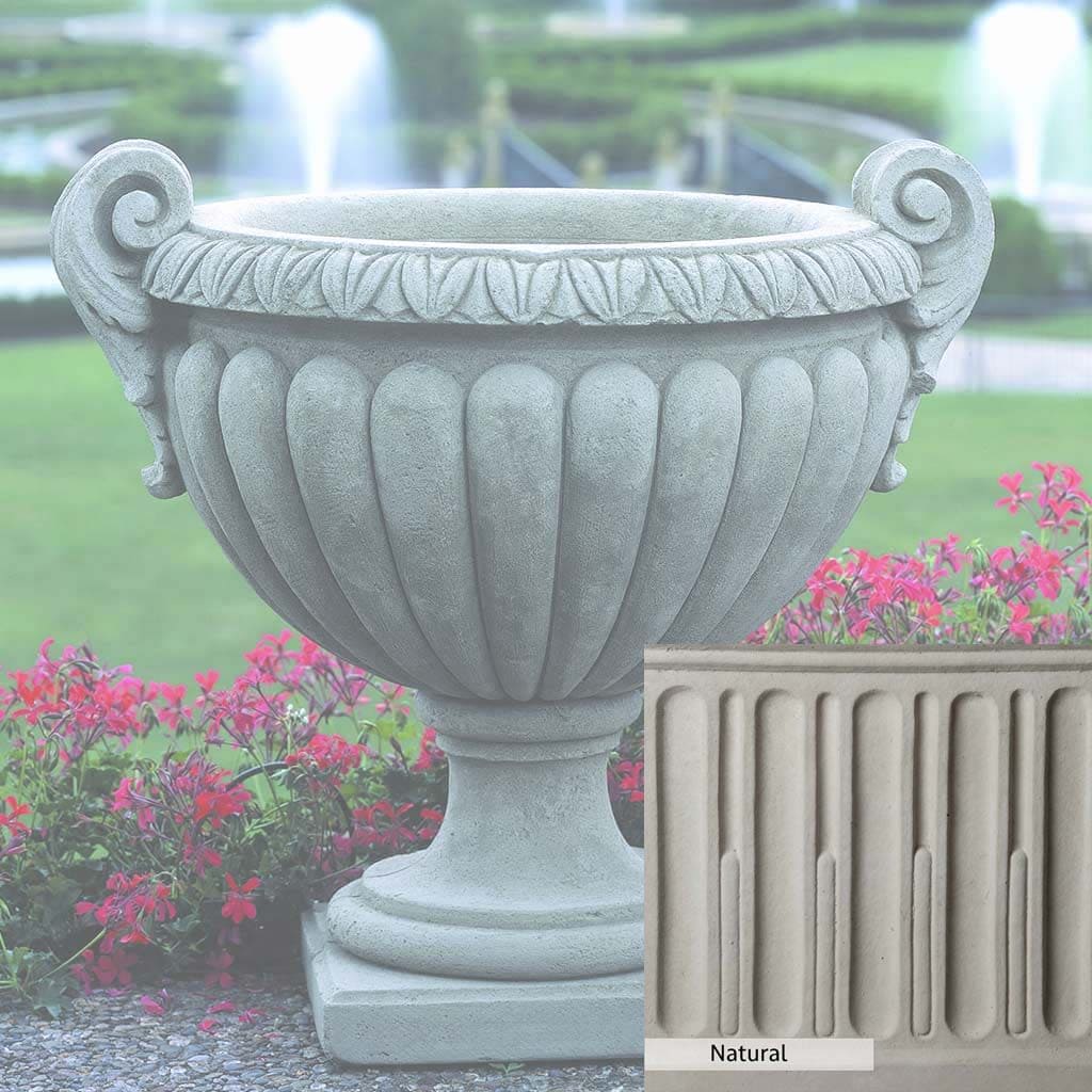 Campania International Longwood Volute Handle Urn - Elegant Garden Planter for Outdoor Decor, Patio, and Landscape Design