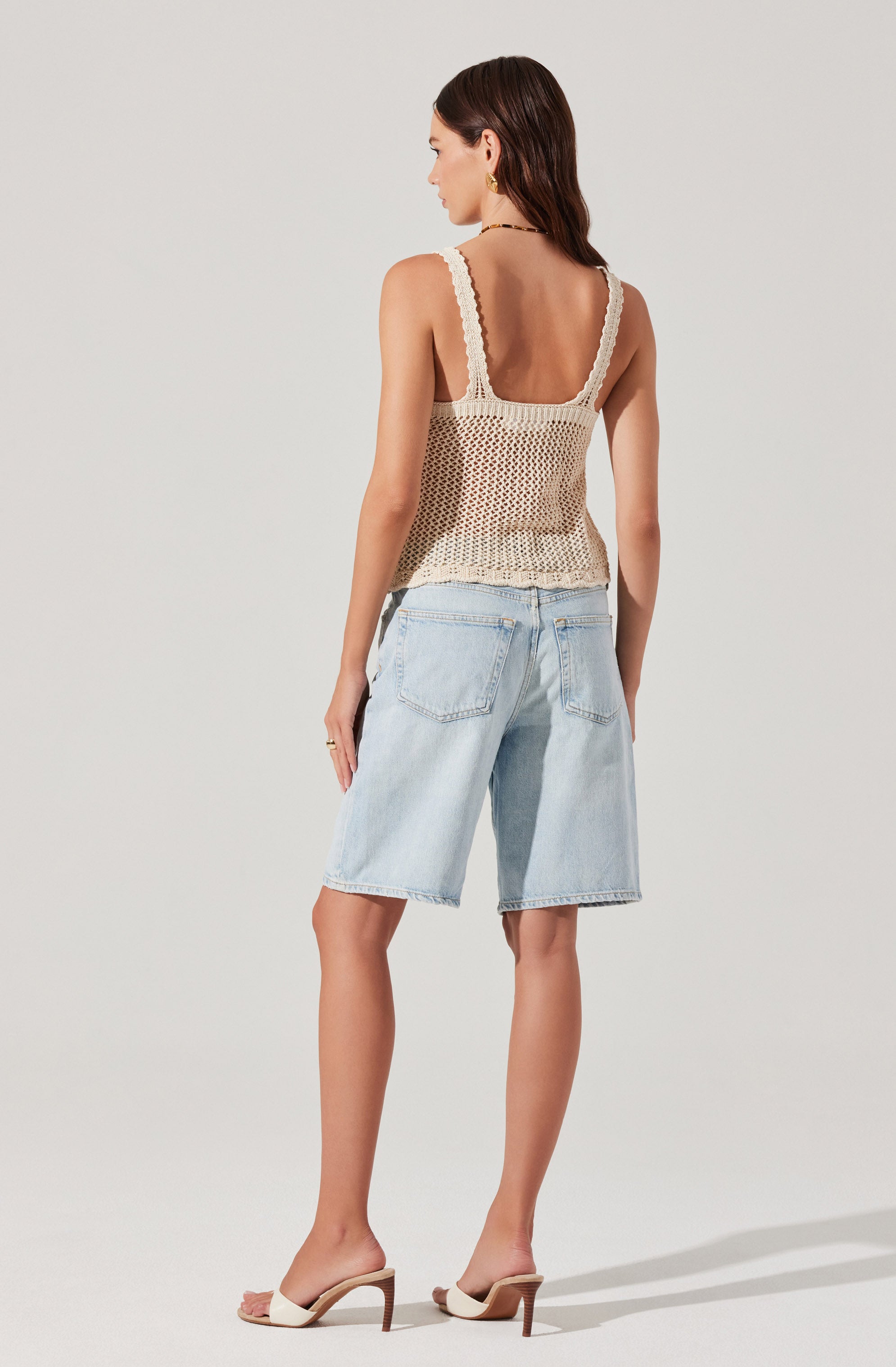 Kalaya Crochet Knit Top for Women - Boho Chic Lace Summer Blouse - Casual Beachwear & Festival Outfit