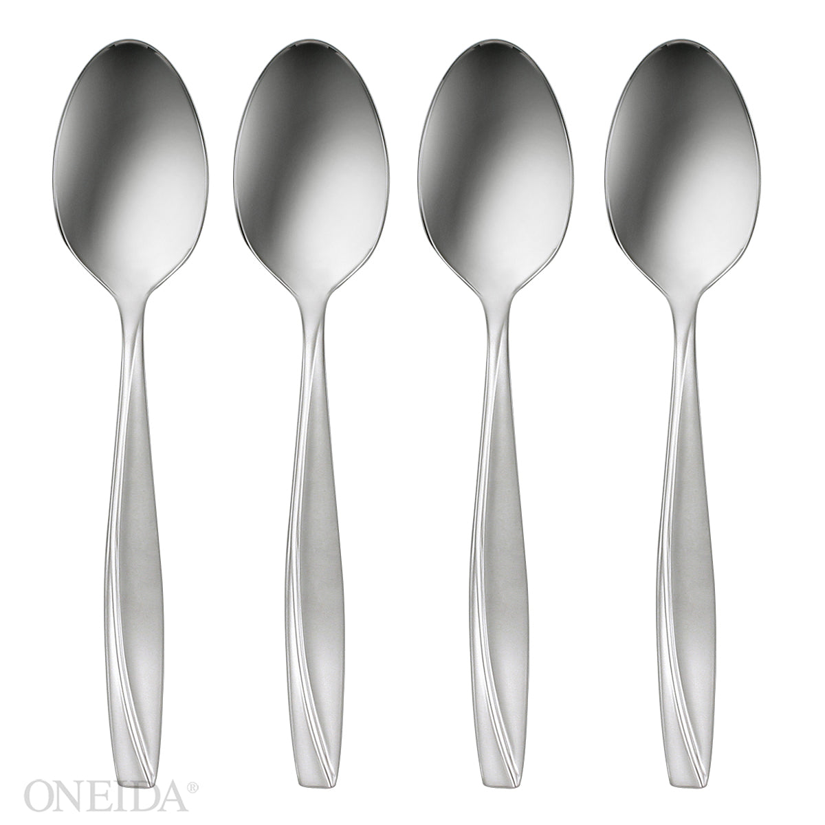 Camlynn Mirror Dinner Spoon Set of 4 - Premium Stainless Steel Cutlery for Fine Dining, Wedding & Formal Occasions