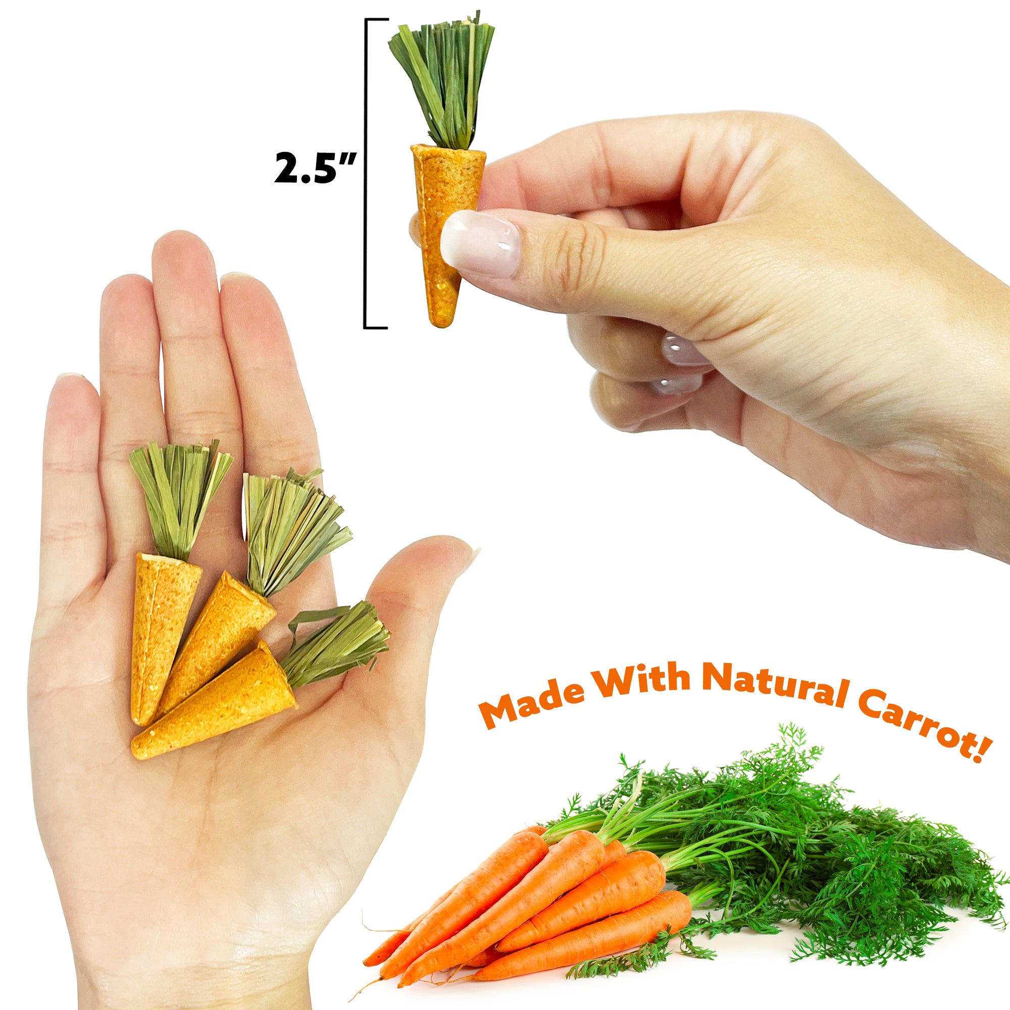 Fresh Organic Baby Carrots - Crunchy & Sweet Mini Carrots for Snacks, Salads & Healthy Eating | Perfect for Lunch Boxes, Veggie Trays & Kids Meals