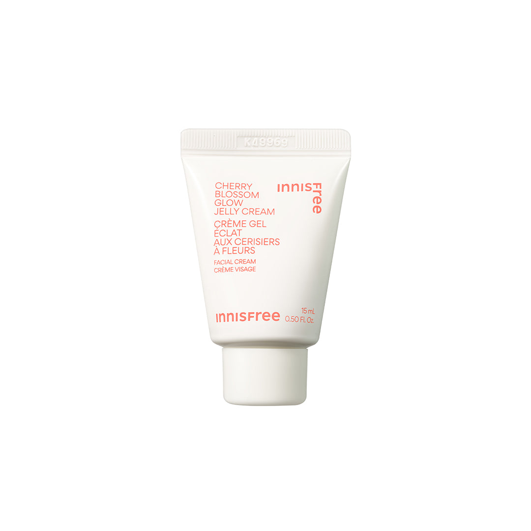 Cherry Blossom Jelly Cream 15ml - Hydrating & Moisturizing Face Cream for Dry Skin - Perfect for Daily Skincare Routine & Night Care