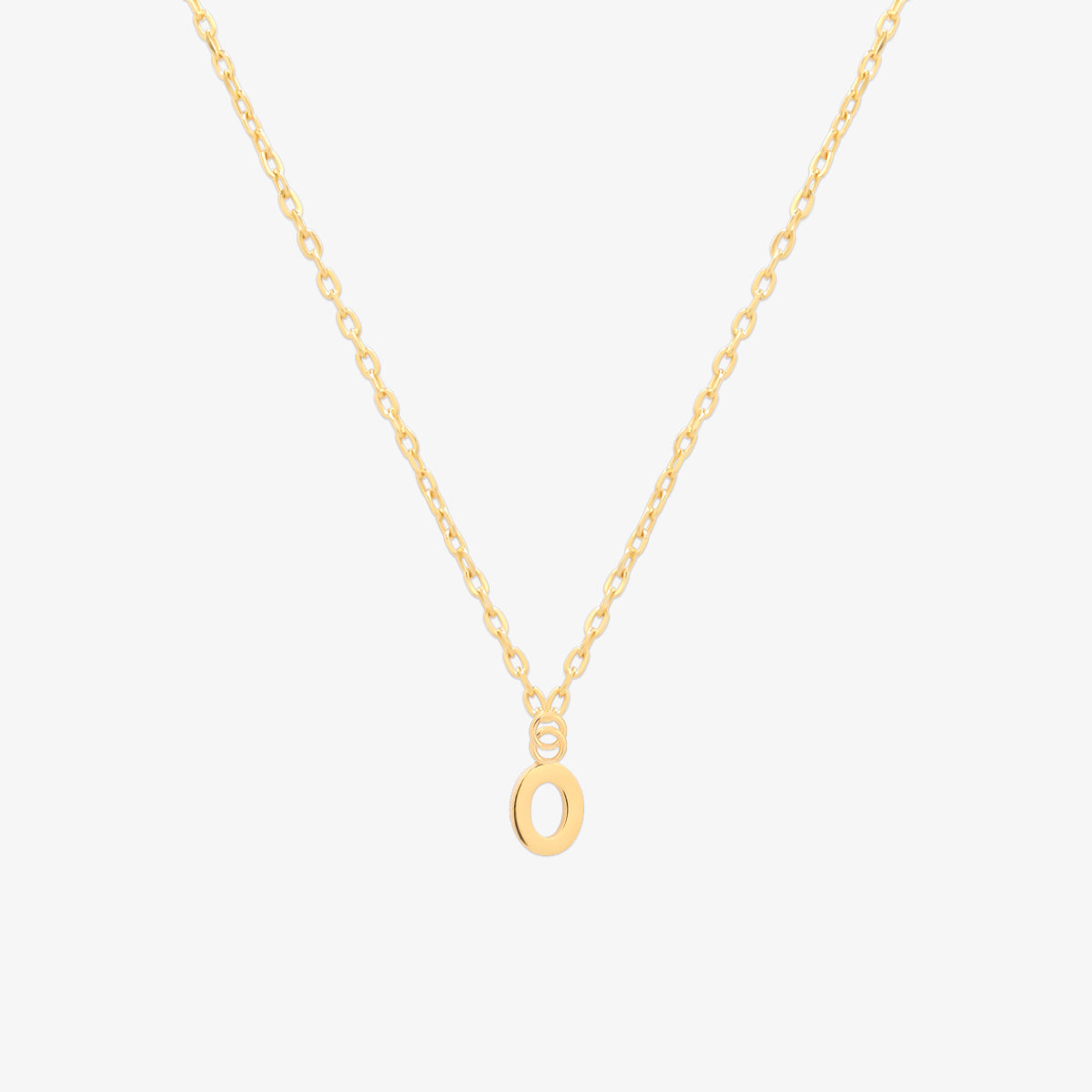 Classic Initial Pendant Necklace - Personalized A-Z Letter Jewelry for Women - Perfect Gift for Birthday, Anniversary & Valentine's Day
