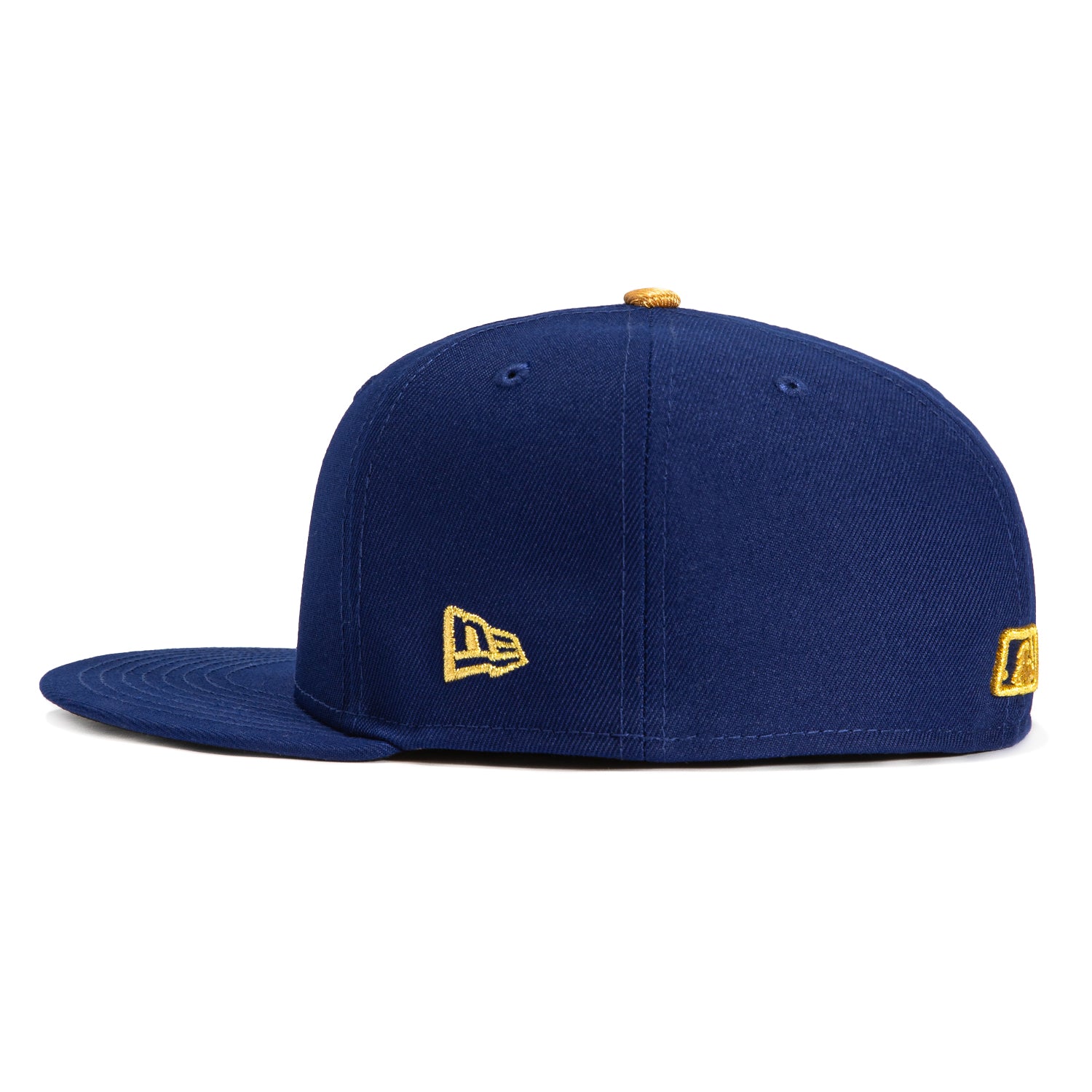 New Era 59Fifty Los Angeles Dodgers 2024 World Series Champions Patch Hat - Royal & Gold - Official MLB Baseball Cap for Fans, Streetwear & Sports Events