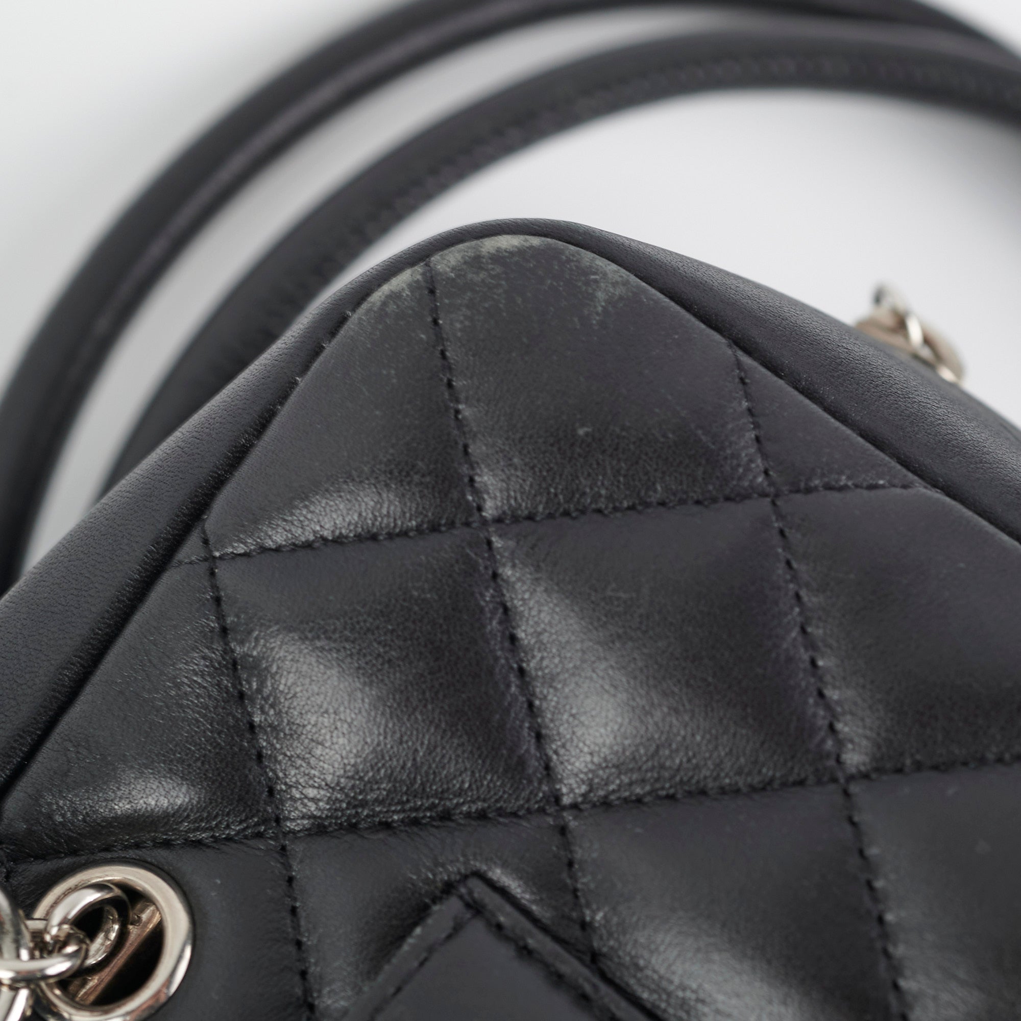 Chanel Cambon Quilted Leather Bowling Bag in Black - Luxury Handbag for Women, Perfect for Work, Travel & Evening Events