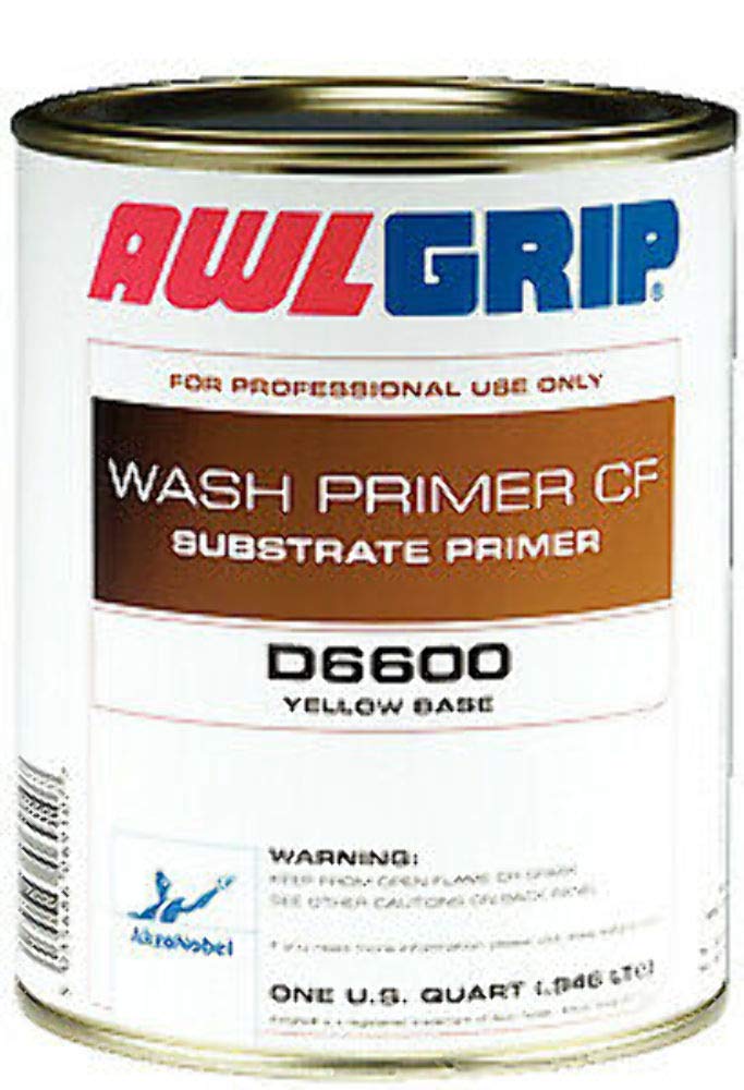 WASH Primer CF Base - 1 Quart (32 oz) - High-Performance Water-Based Primer for Walls, Wood & Metal - Ideal for Interior & Exterior Painting Projects