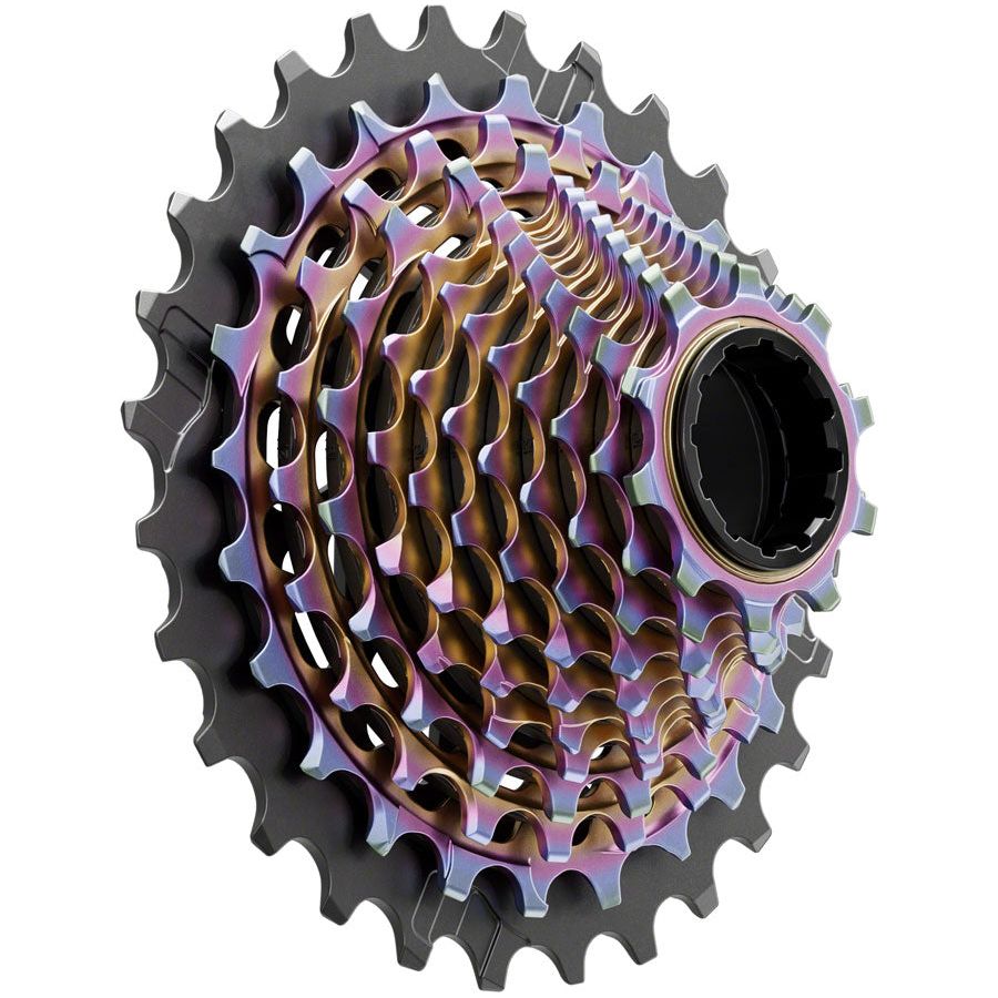 SRAM RED XG 1290 12-Speed Cassette 10-28T XDR Driver Body Rainbow E1 - High-Performance Bicycle Gear for Road & Mountain Biking
