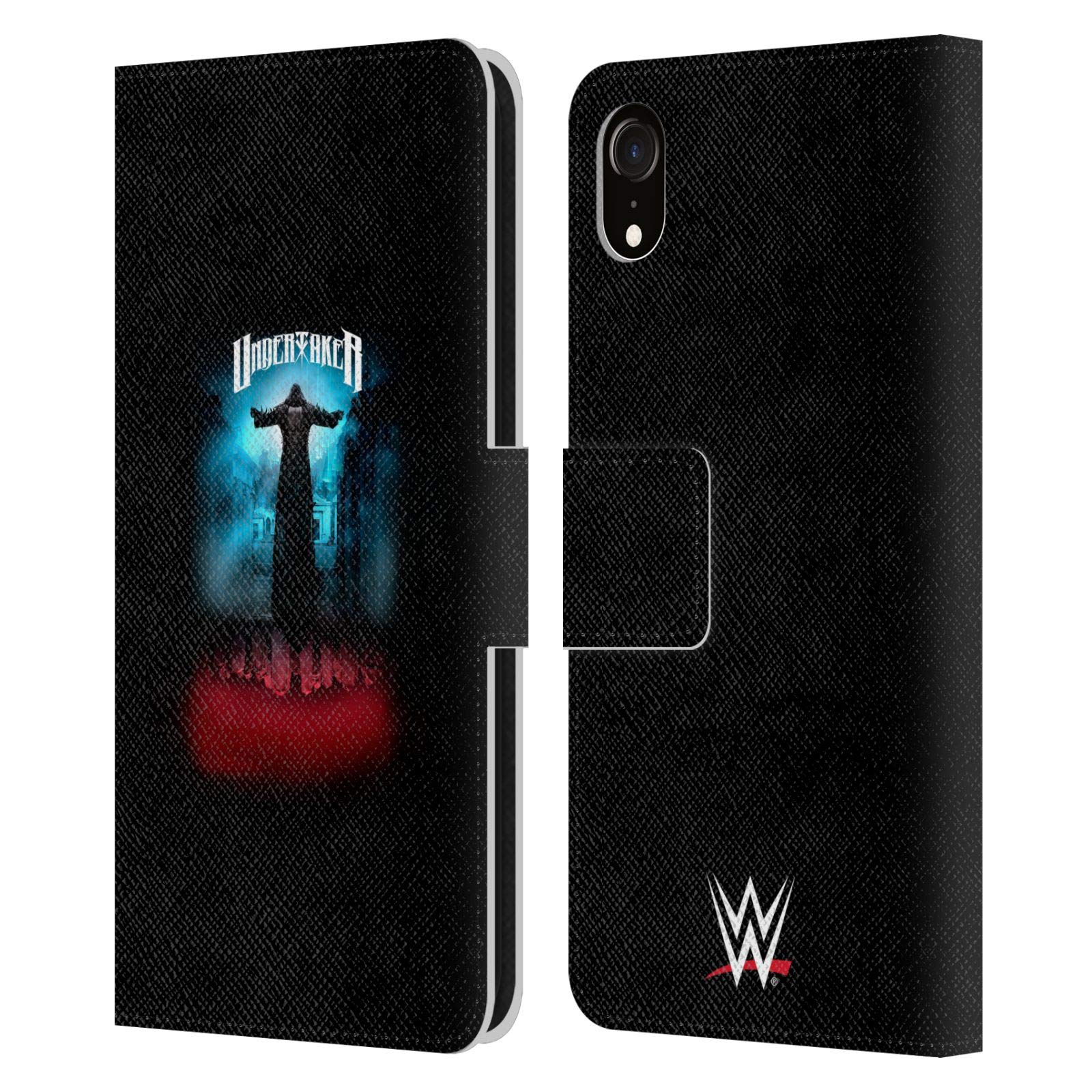 Officially Licensed WWE Eternal Undertaker Leather Book Wallet Case for Apple iPhone XR - Protective Phone Cover with Card Slots | Perfect for Wrestling Fans & Daily Use