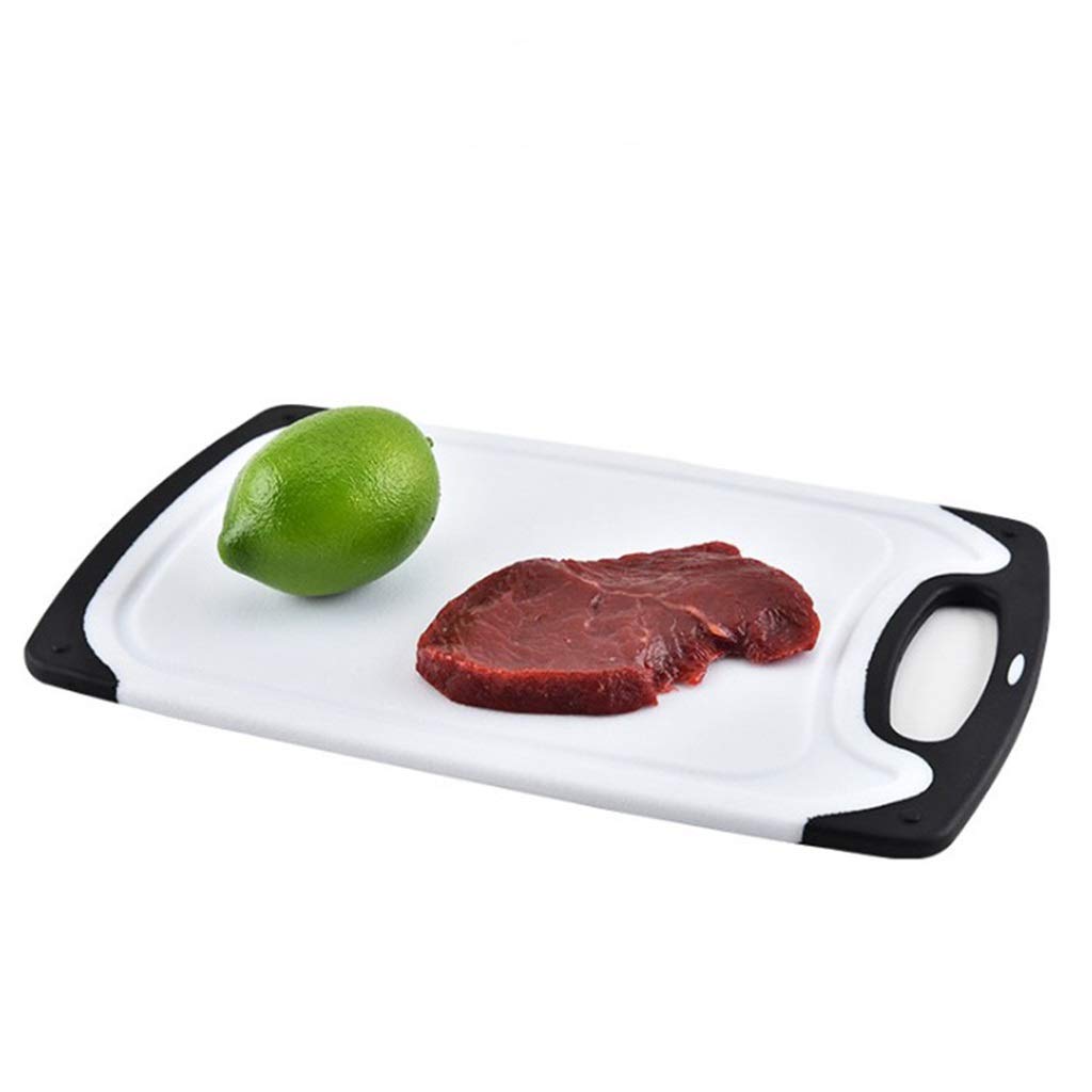 XWOZYDR Non-Slip Frosted Cutting Board - Large Bamboo Wood Chopping Board for Kitchen, Vegetables, Meat & Fruits | Perfect for Meal Prep, Cooking & Serving | Dishwasher Safe & Durable Kitchen Accessory