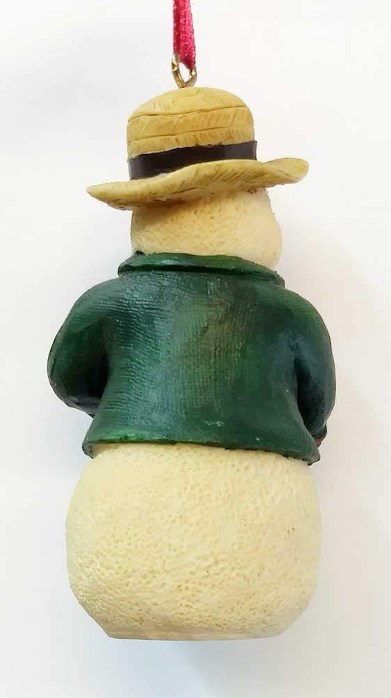 TJ's Christmas Gardening Snowman Ornament - Green Holiday Decoration for Tree, Gift & Winter Home Decor | Perfect for Christmas Gifts, DIY Crafts & Festive Party Decorations